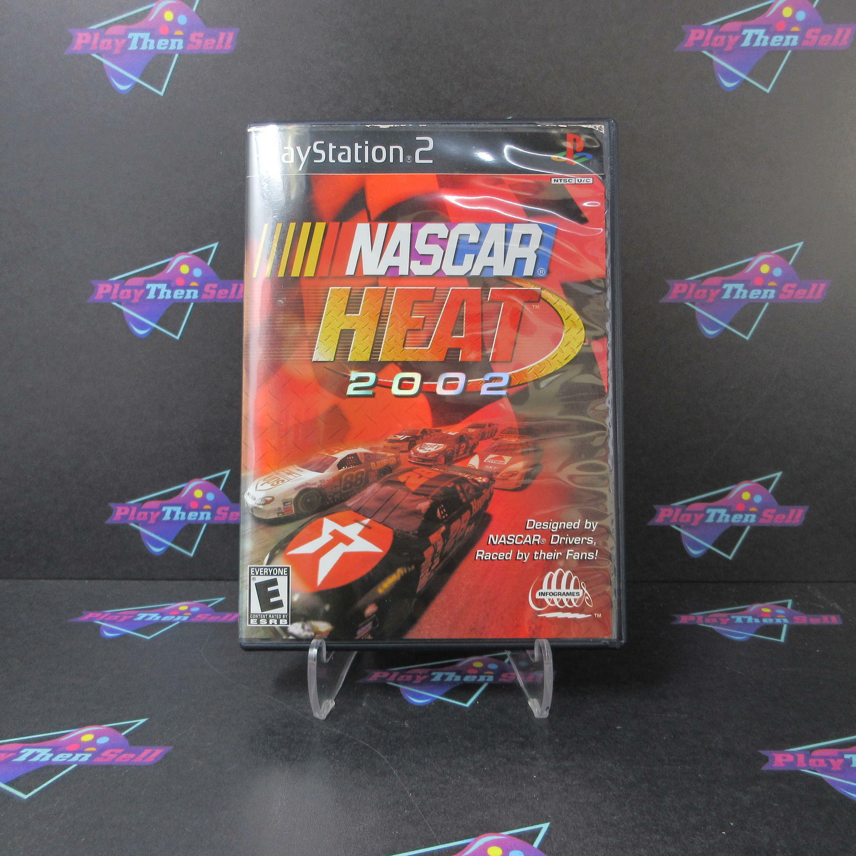 Nascar Heat 2002 PS2 PlayStation 2 AD/NM - Very Good