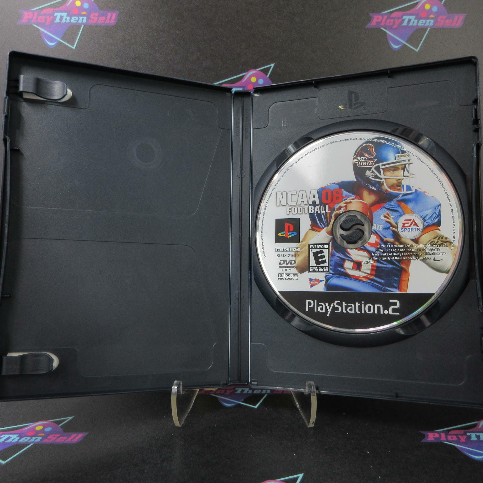 NCAA Football 08 PS2 PlayStation 2 AD/NM - Very Good