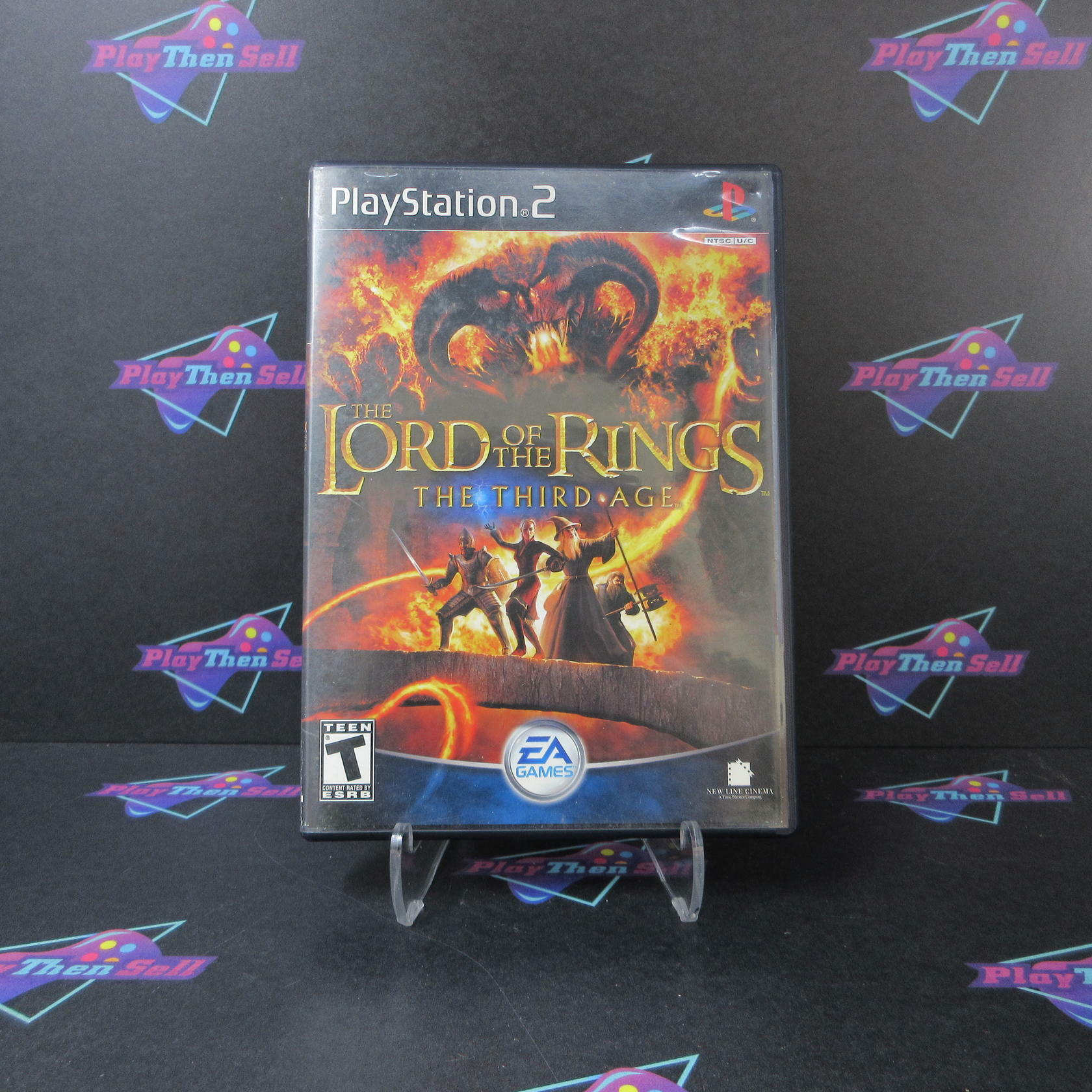 The Lord of the Rings The Third Age GH Disc PS2 PlayStation 2 AD Complete CIB - Very Good
