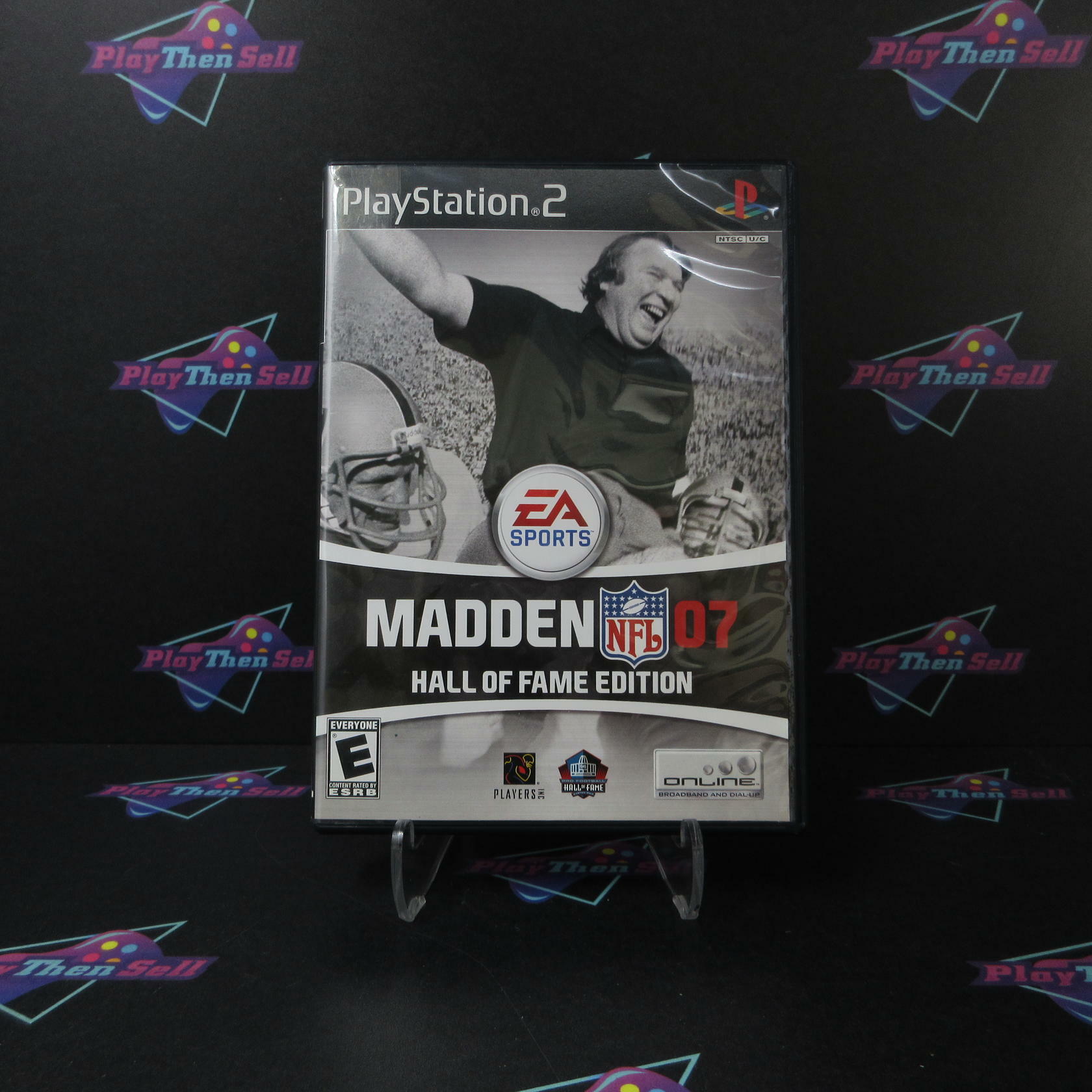 Madden NFL 07 Hall of Fame Edition PS2 PlayStation 2 MD + Bonus Disc/ Sleeve CIB - Very Good