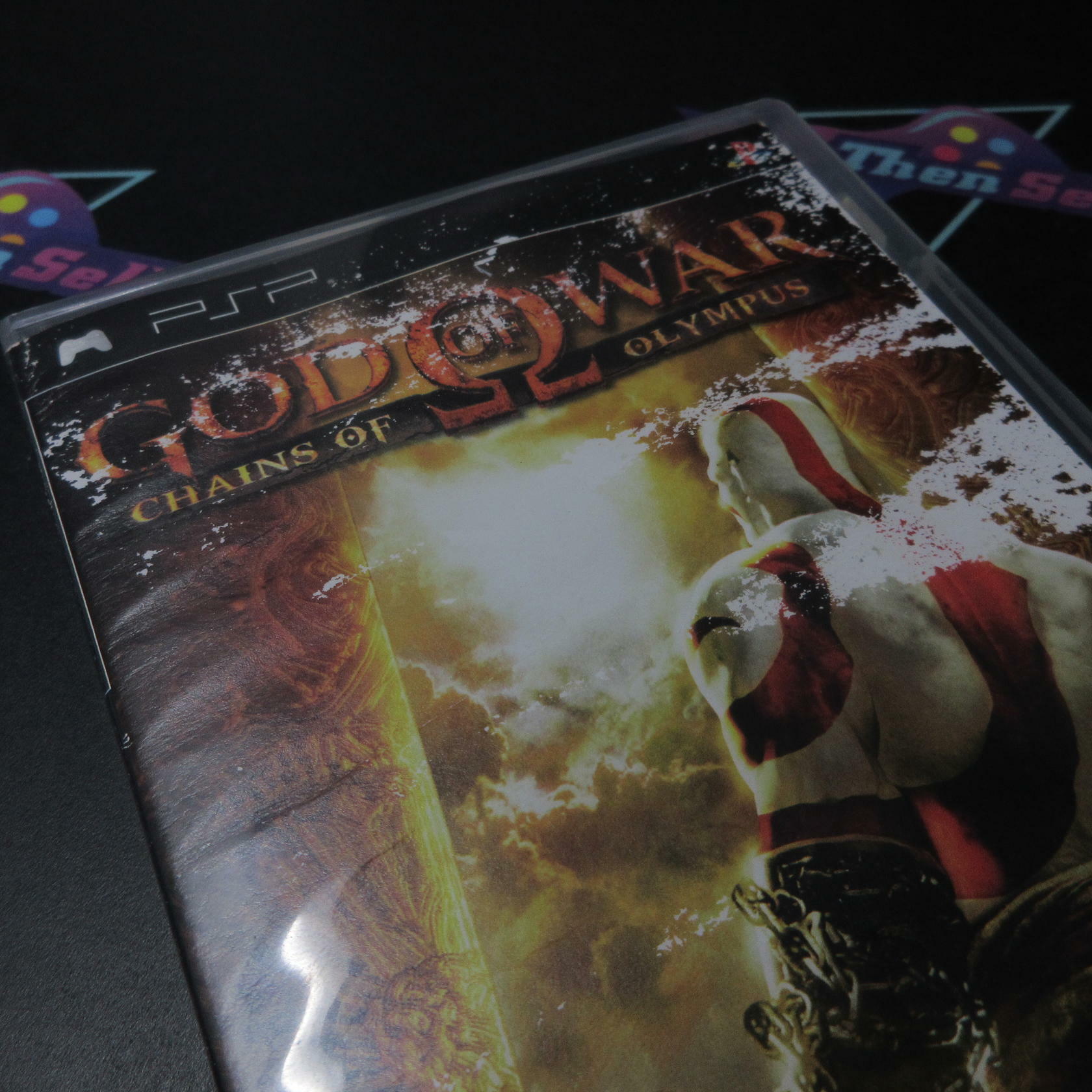 God of War Chains of Olympus + Reg Card Sony PSP AD Complete - Very Good