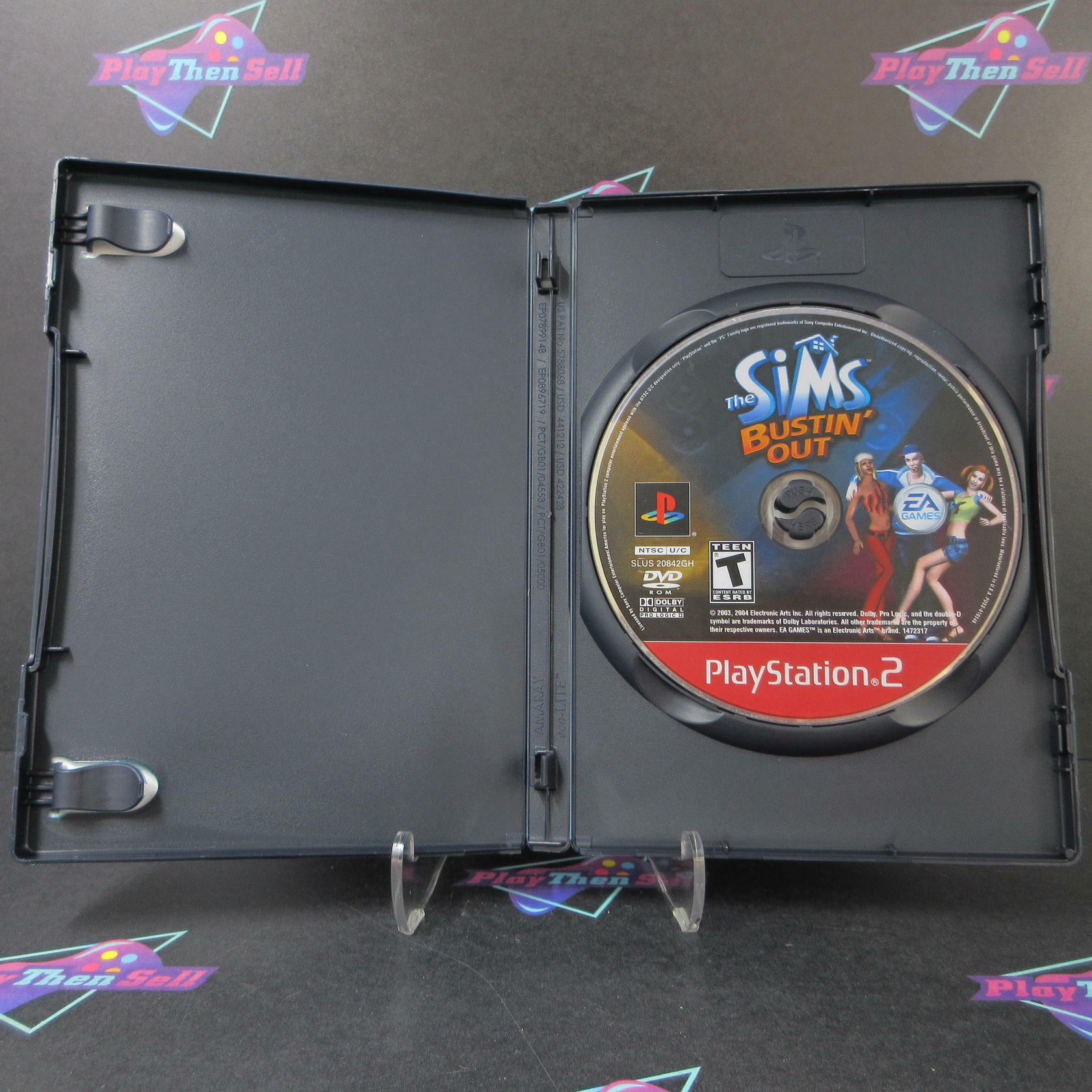 The Sims Bustin' Out GH PS2 PlayStation 2 AD/NM - Very Good