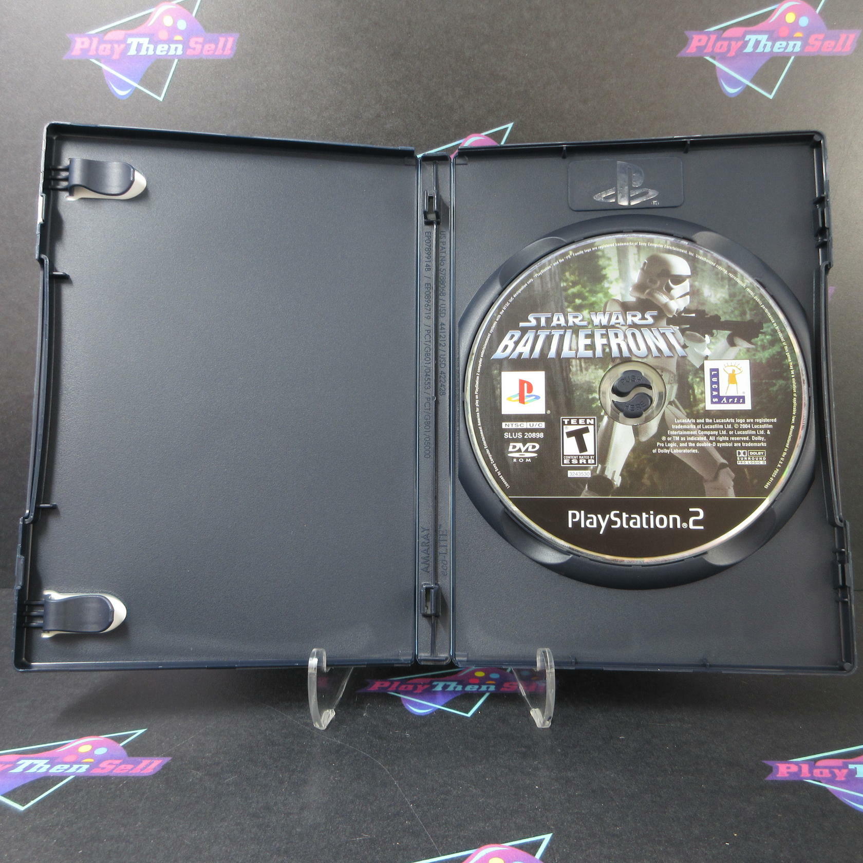 Star Wars Battlefront PS2 PlayStation 2 AD/NM - Very Good