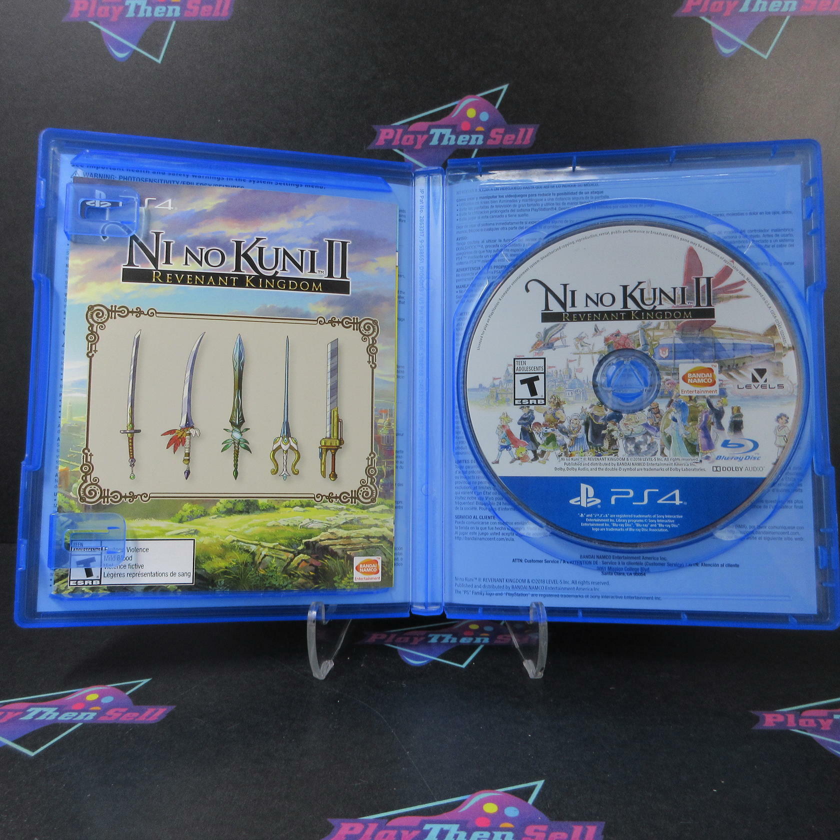 Ni no Kuni II Revenant Kingdom Day One Edition PS4 PlayStation 4 - Like New