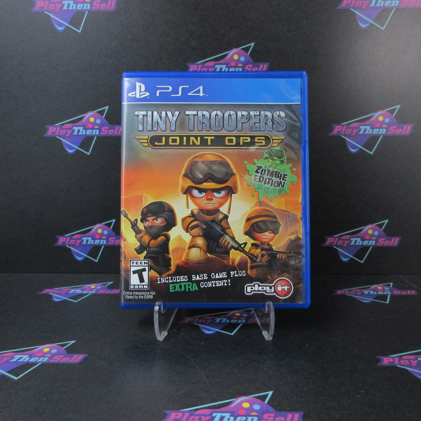 Tiny Troopers Joint Ops Zombie Edition PS4 PlayStation 4 - Like New
