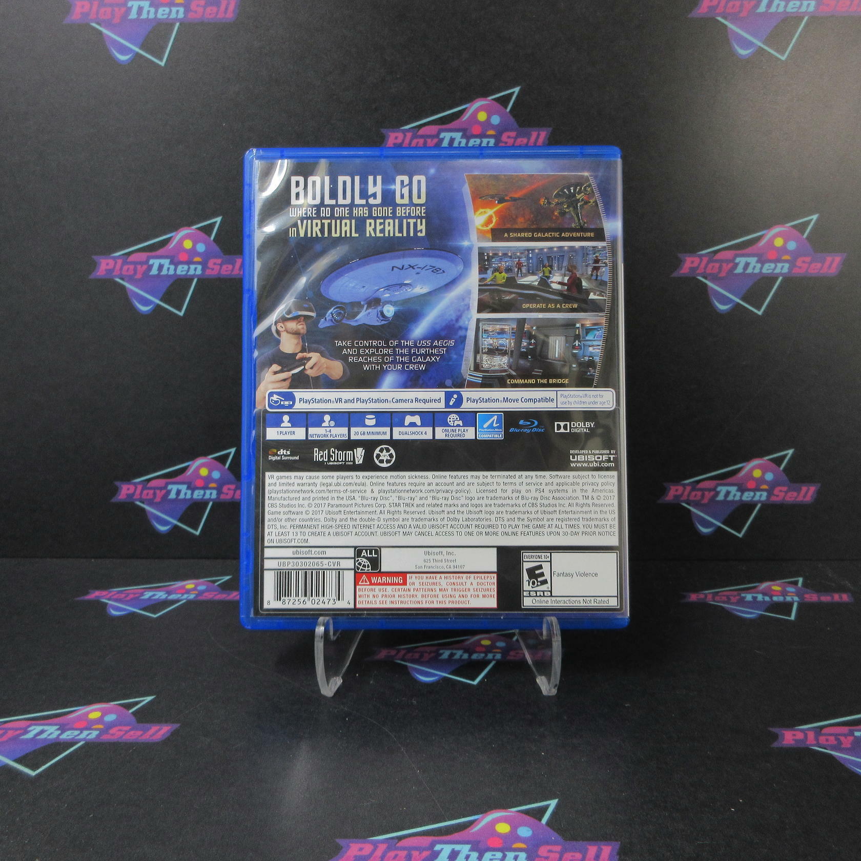 Star Trek Bridge Crew PSVR PlayStation 4 - Like New