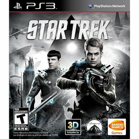Star Trek PS3 PlayStation 3 + Movie Ticket - Like New