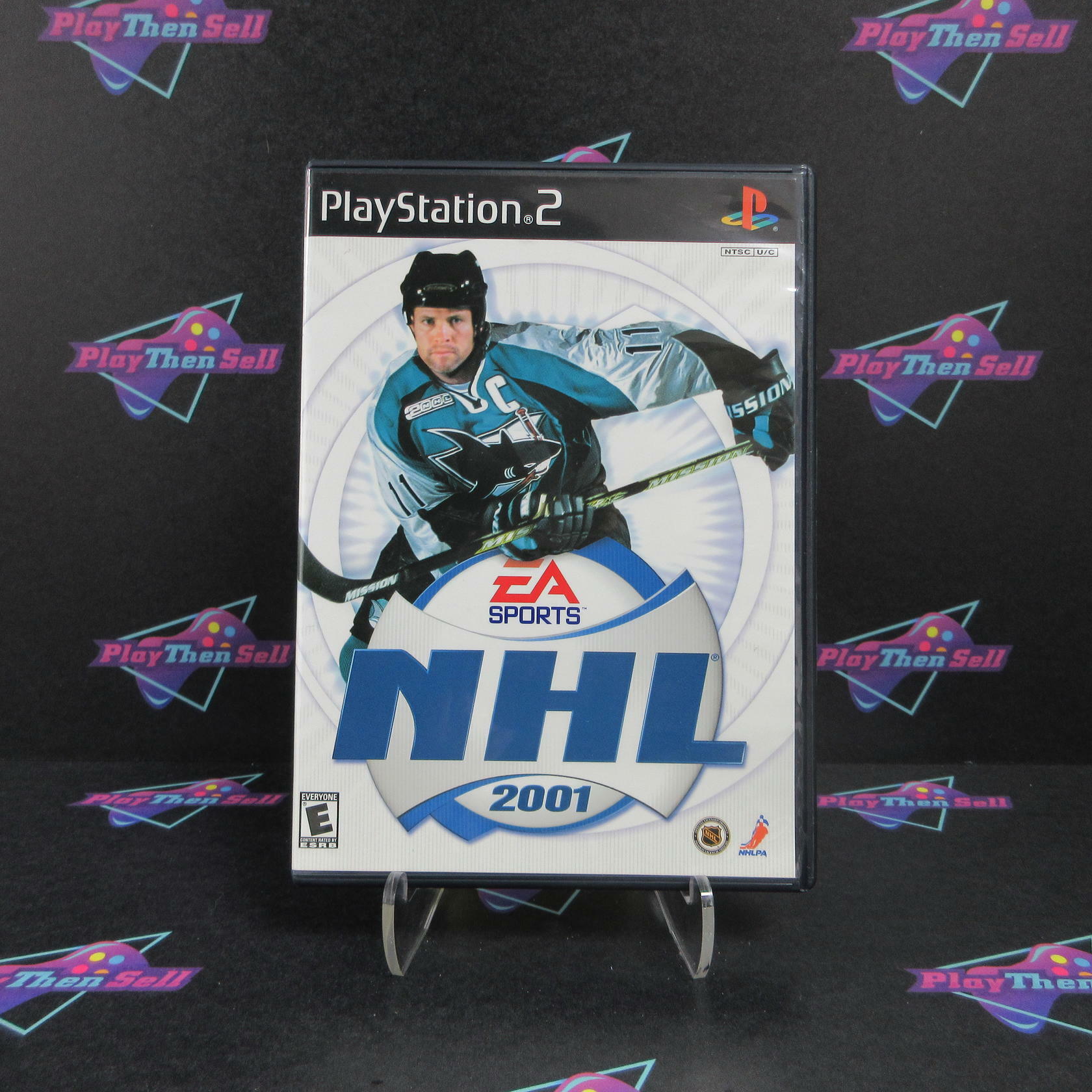 NHL 2001 PS2 PlayStation 2 + Reg Card - Like New