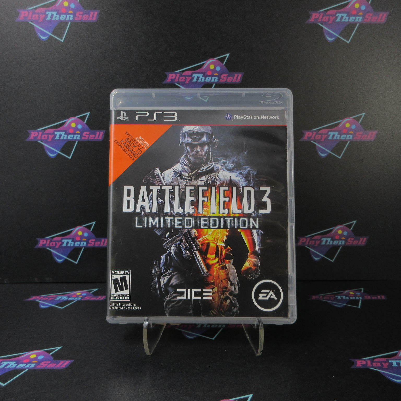 Battlefield 3 Limited Edition PS3 PlayStation 3 - Like New
