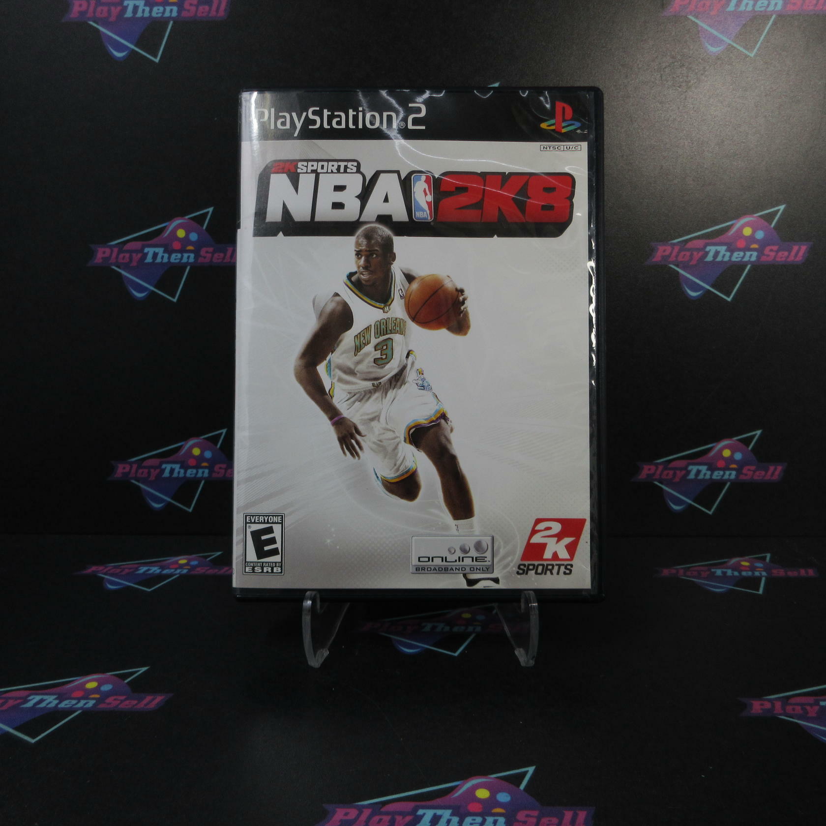 NBA 2K8 PS2 PlayStation 2 MD/DD Complete CIB - Very Good