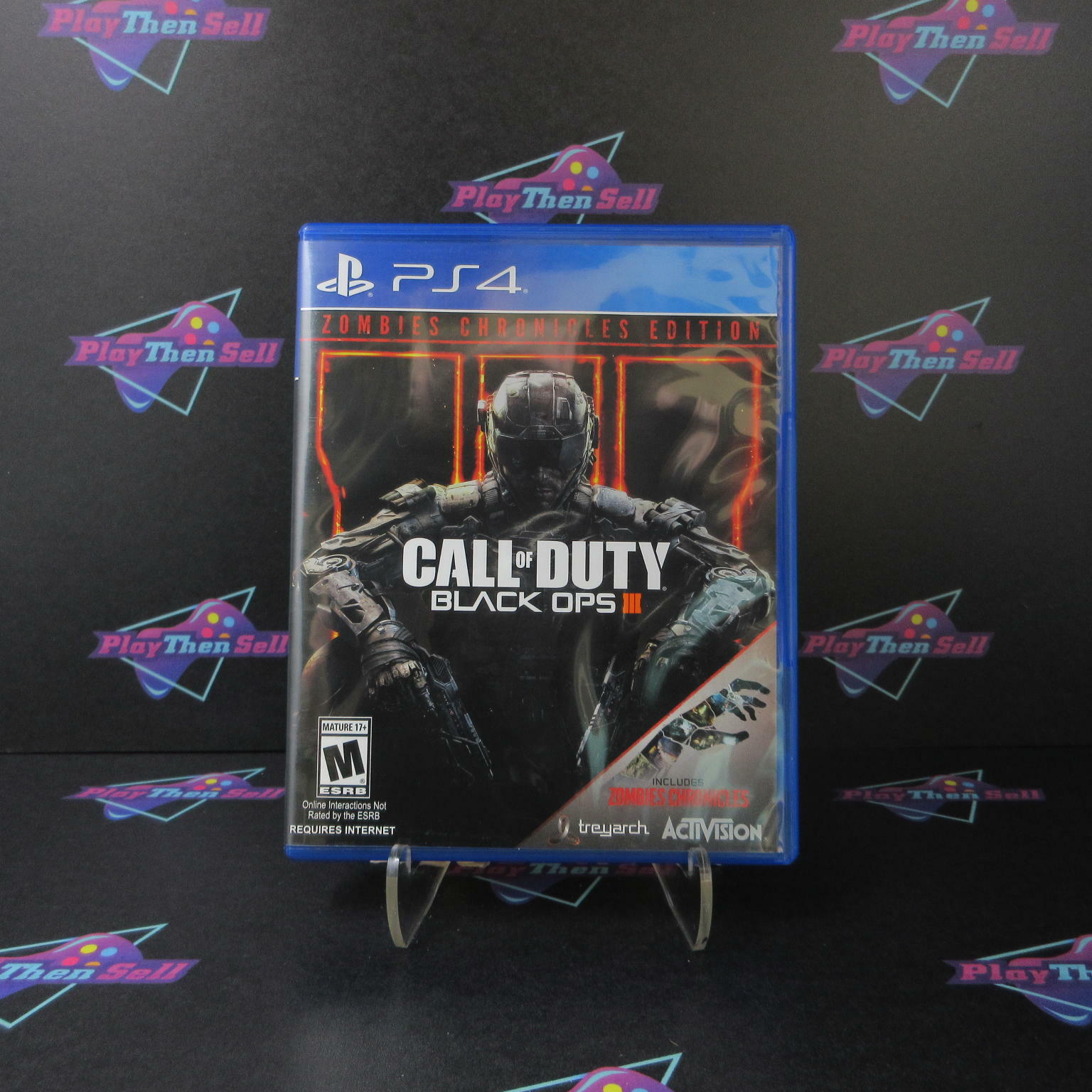 Call of Duty Black Ops III Zombie Chronicles PS4 PlayStation 4 - Like New