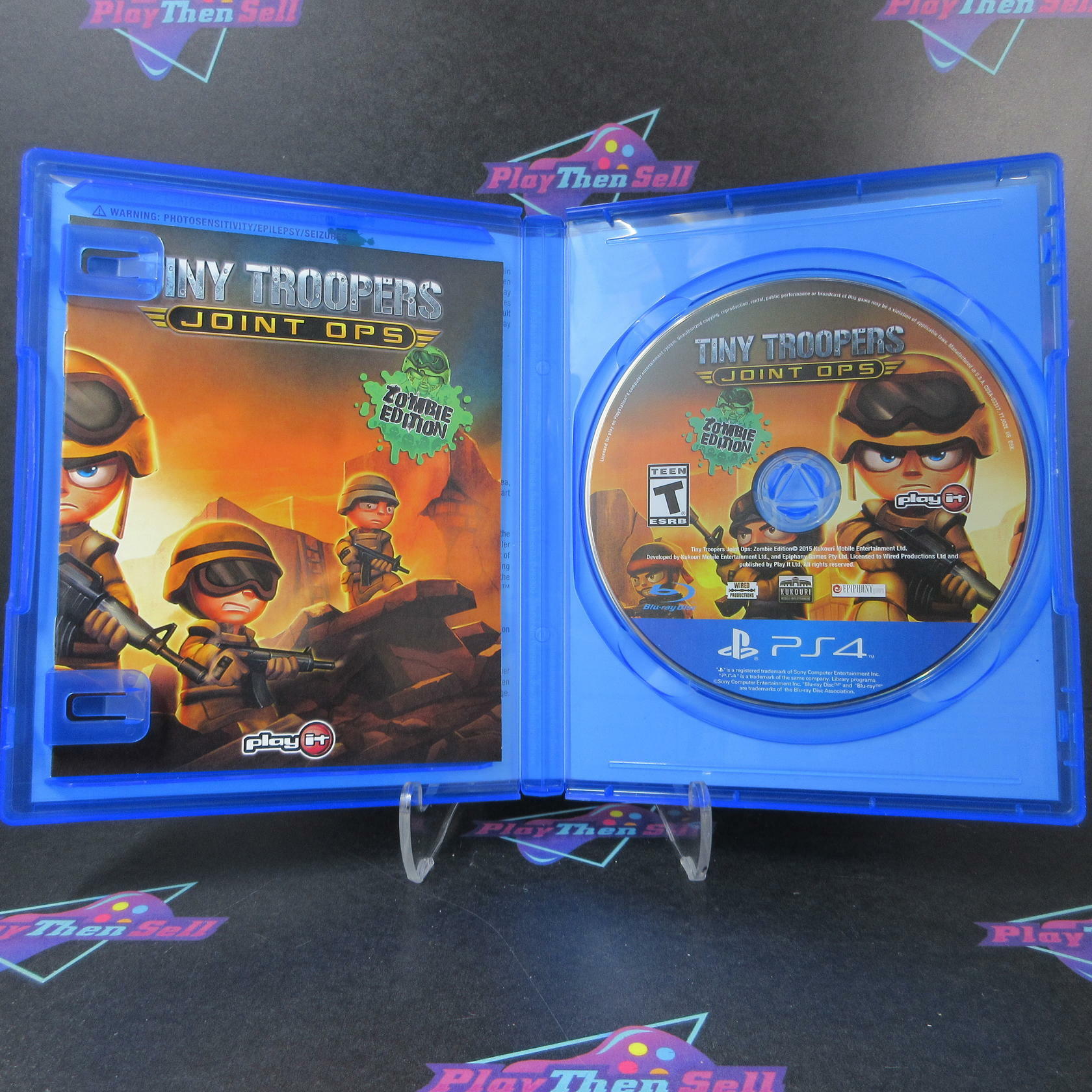 Tiny Troopers Joint Ops Zombie Edition PS4 PlayStation 4 - Like New