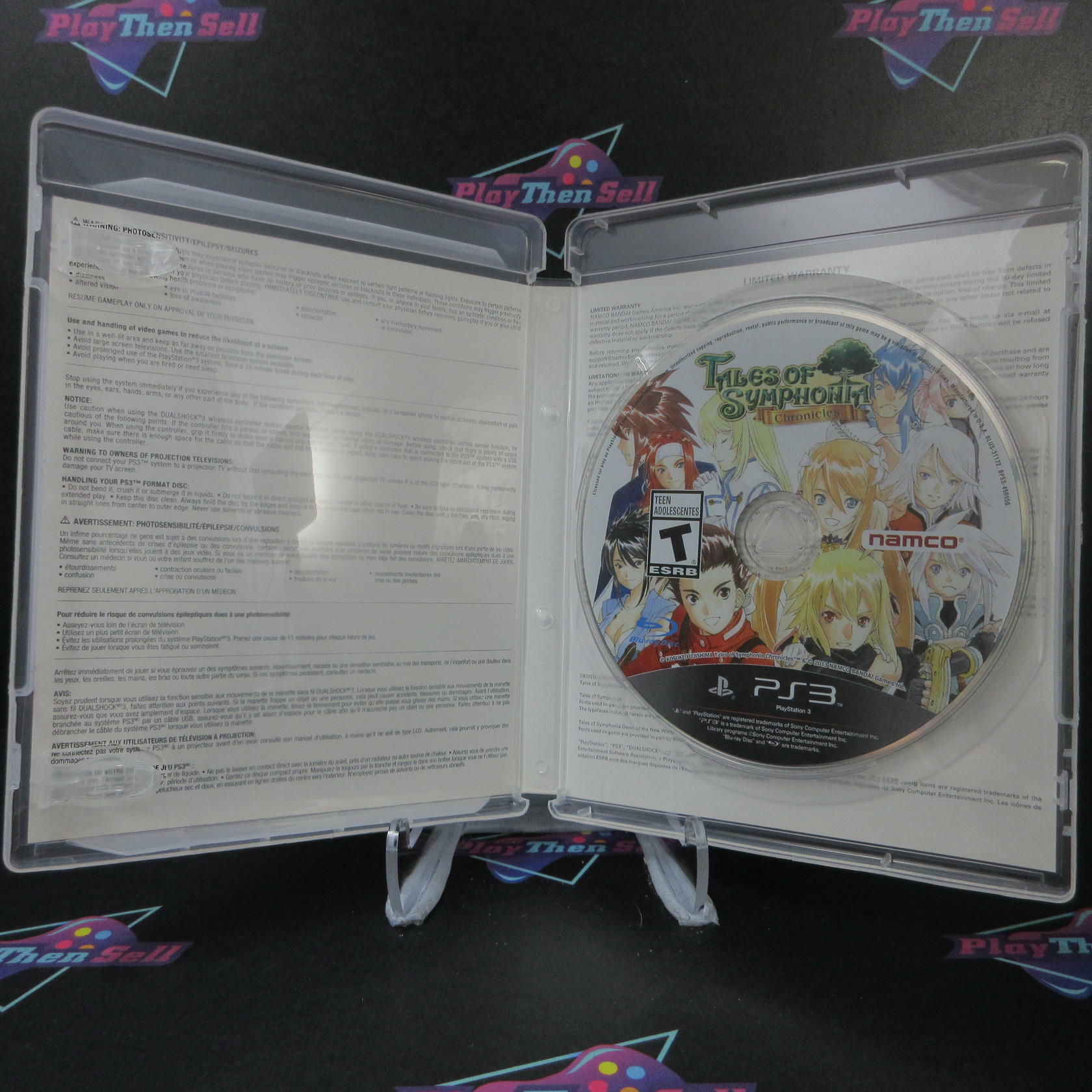 Tales of Symphonia Chronicles PS3 PlayStation 3 - Like New - Like New