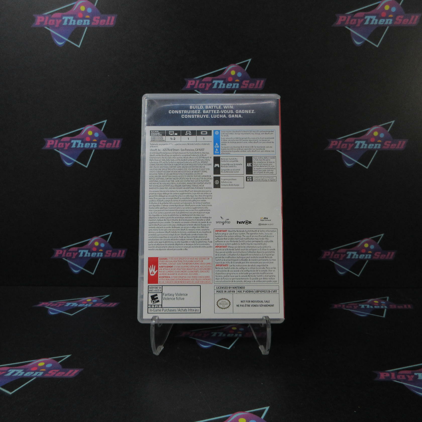 Starlink Battle for Atlas Nintendo Switch AD - Very Good