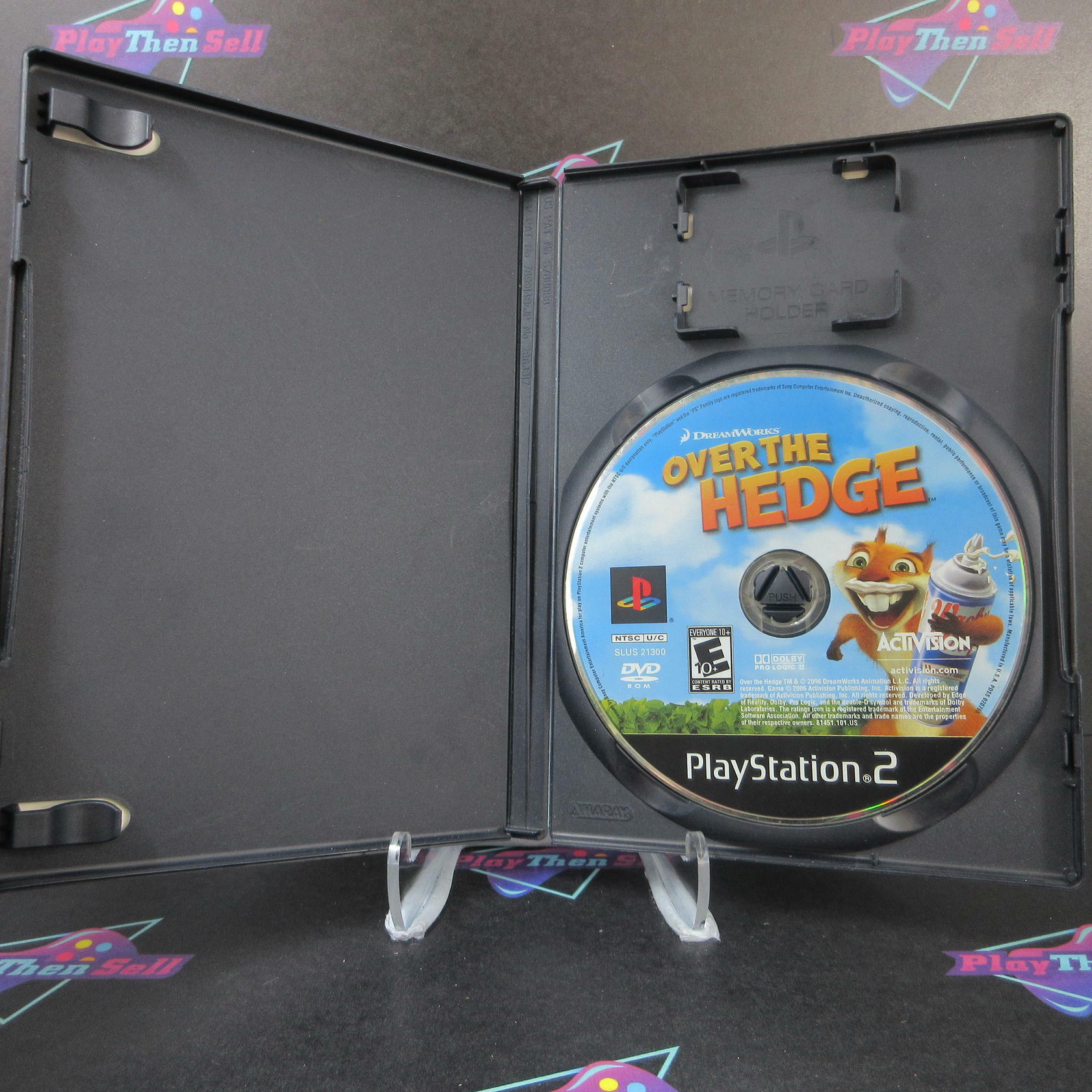 Over the Hedge PS2 PlayStation 2 AD/NM - Very Good