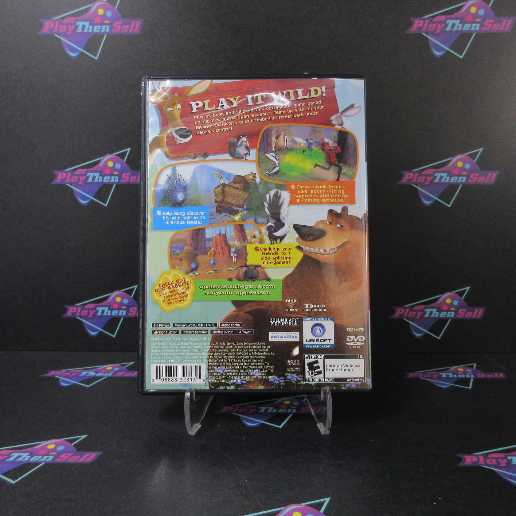 Open Season PS2 PlayStation 2 AD Complete CIB - Very Good