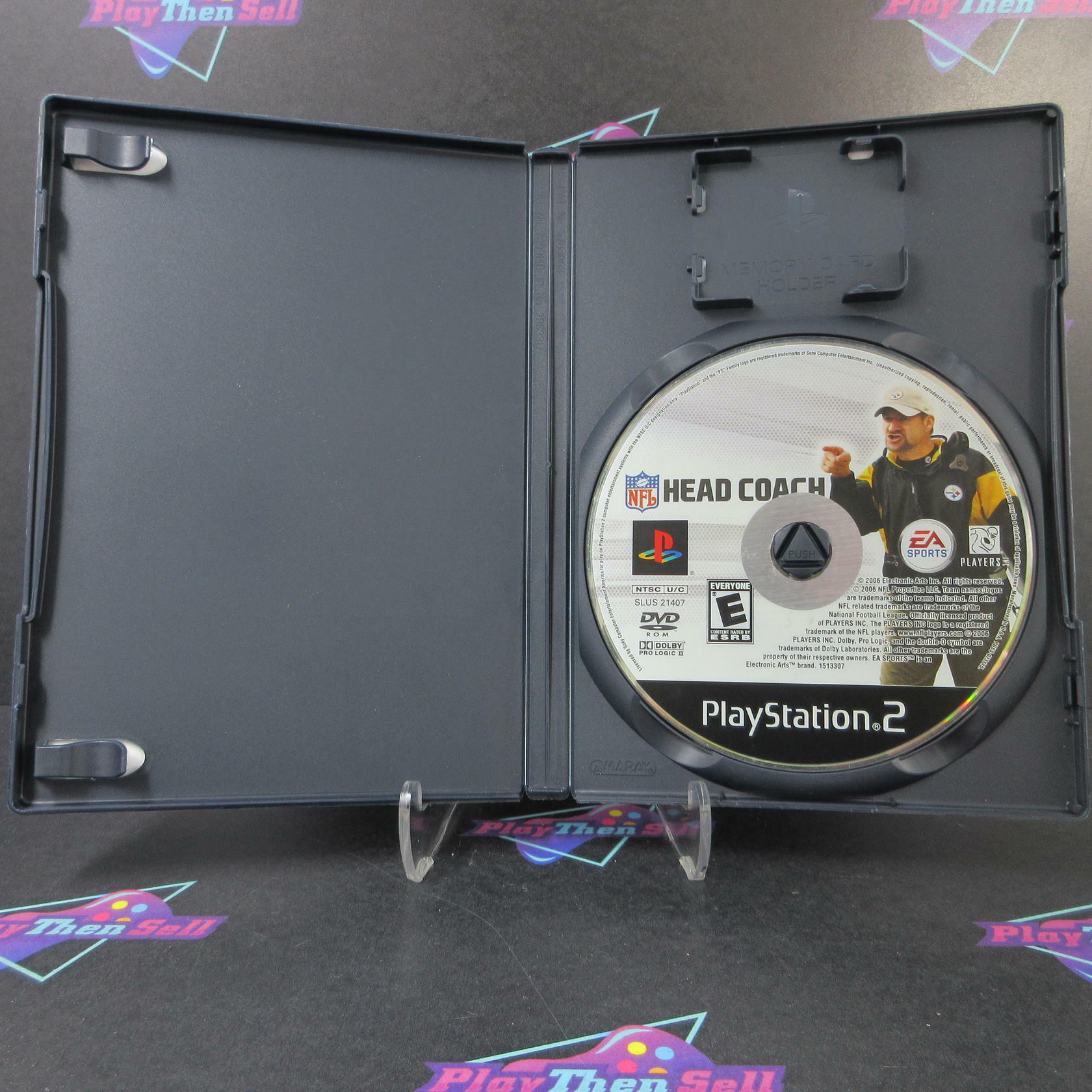 NFL Head Coach PS2 PlayStation 2 AD/DD/NM - Very Good
