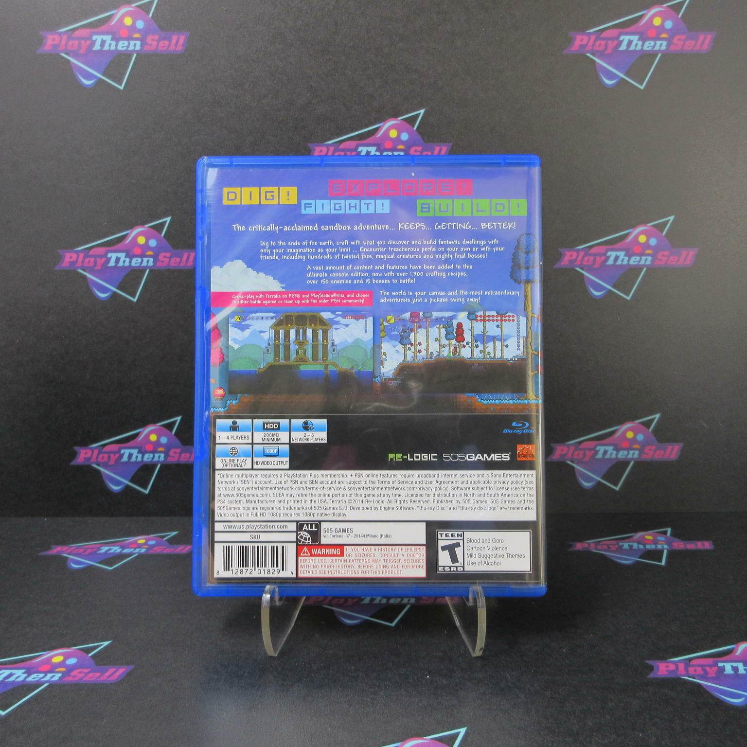 Terraria PS4 PlayStation 4 - Like New