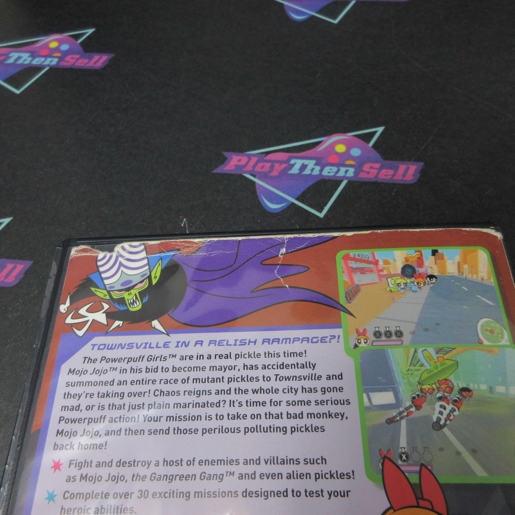 The Powerpuff Girls Relish Rampage PS2 Playstation 2 AD/NM - Very Good