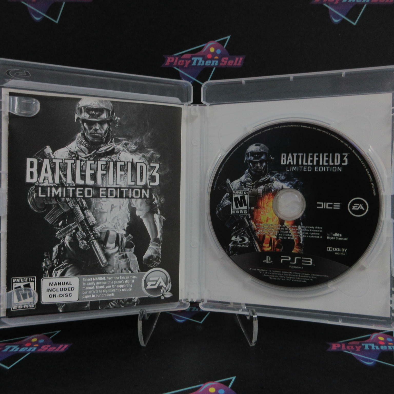 Battlefield 3 Limited Edition PS3 PlayStation 3 - Like New