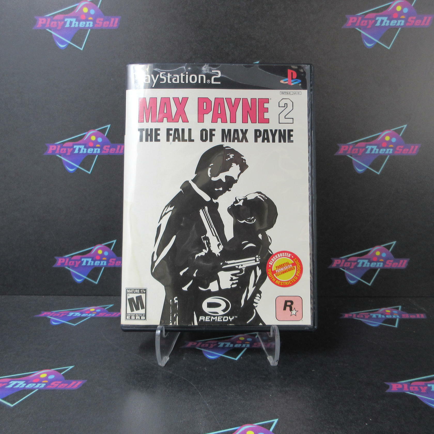 Max Payne 2 The Fall of Max Payne PS2 PlayStation 2 AD/DD/NM - Very Good