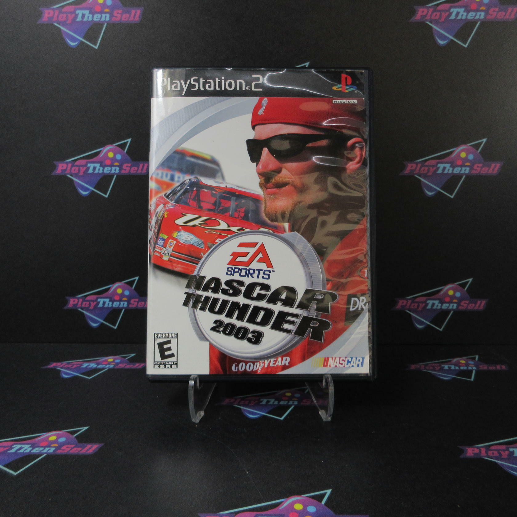 NASCAR Thunder 2003 PS2 PlayStation 2 AD/NM - Very Good