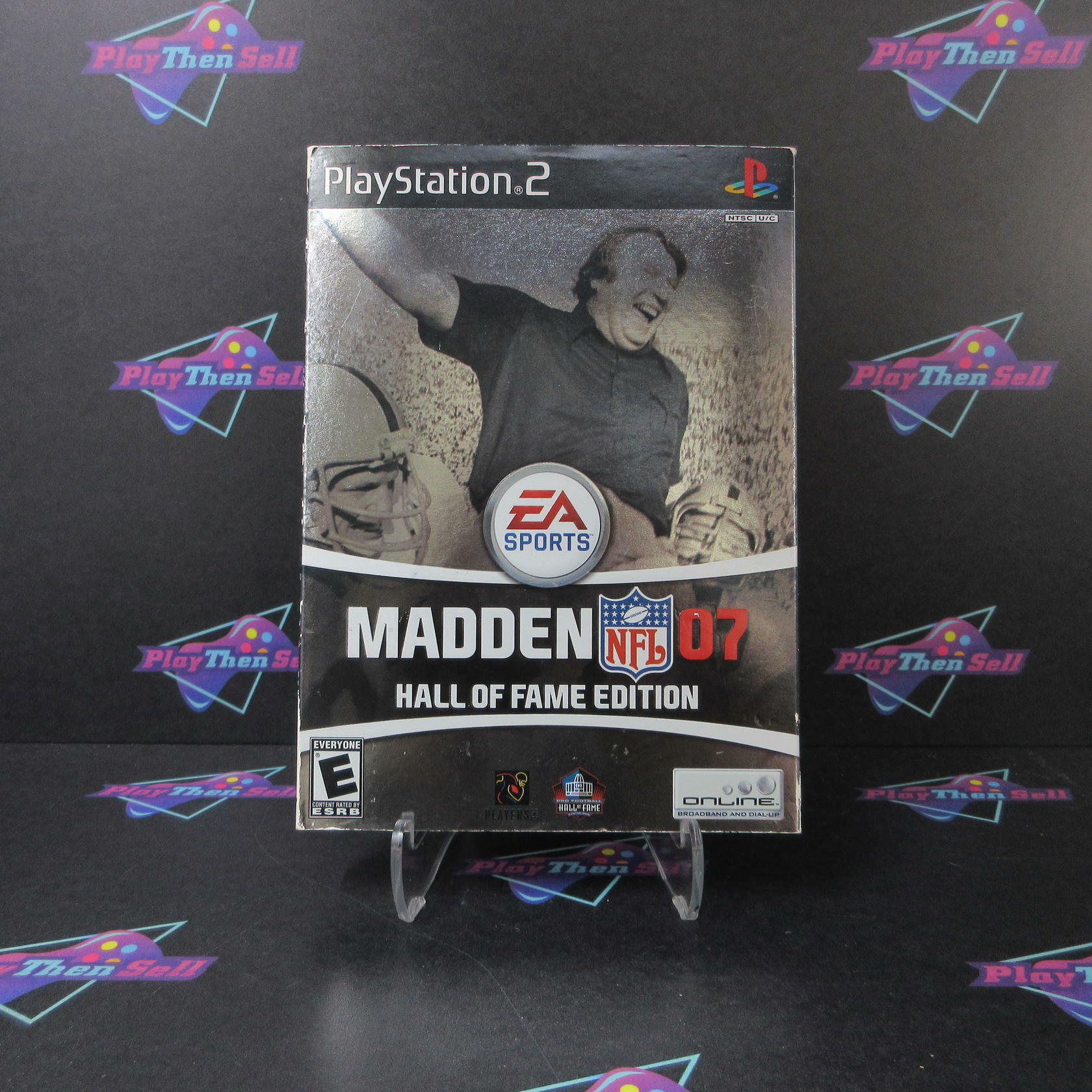 Madden NFL 07 Hall of Fame Edition PS2 PlayStation 2 MD + Bonus Disc/ Sleeve CIB - Very Good