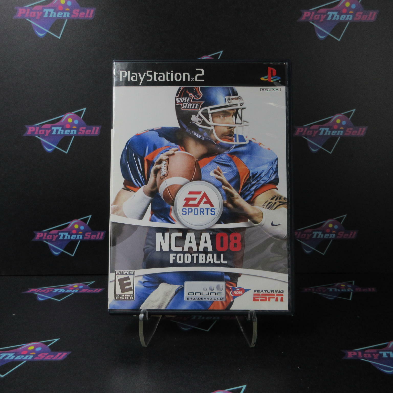 NCAA Football 08 PS2 PlayStation 2 AD/NM - Very Good
