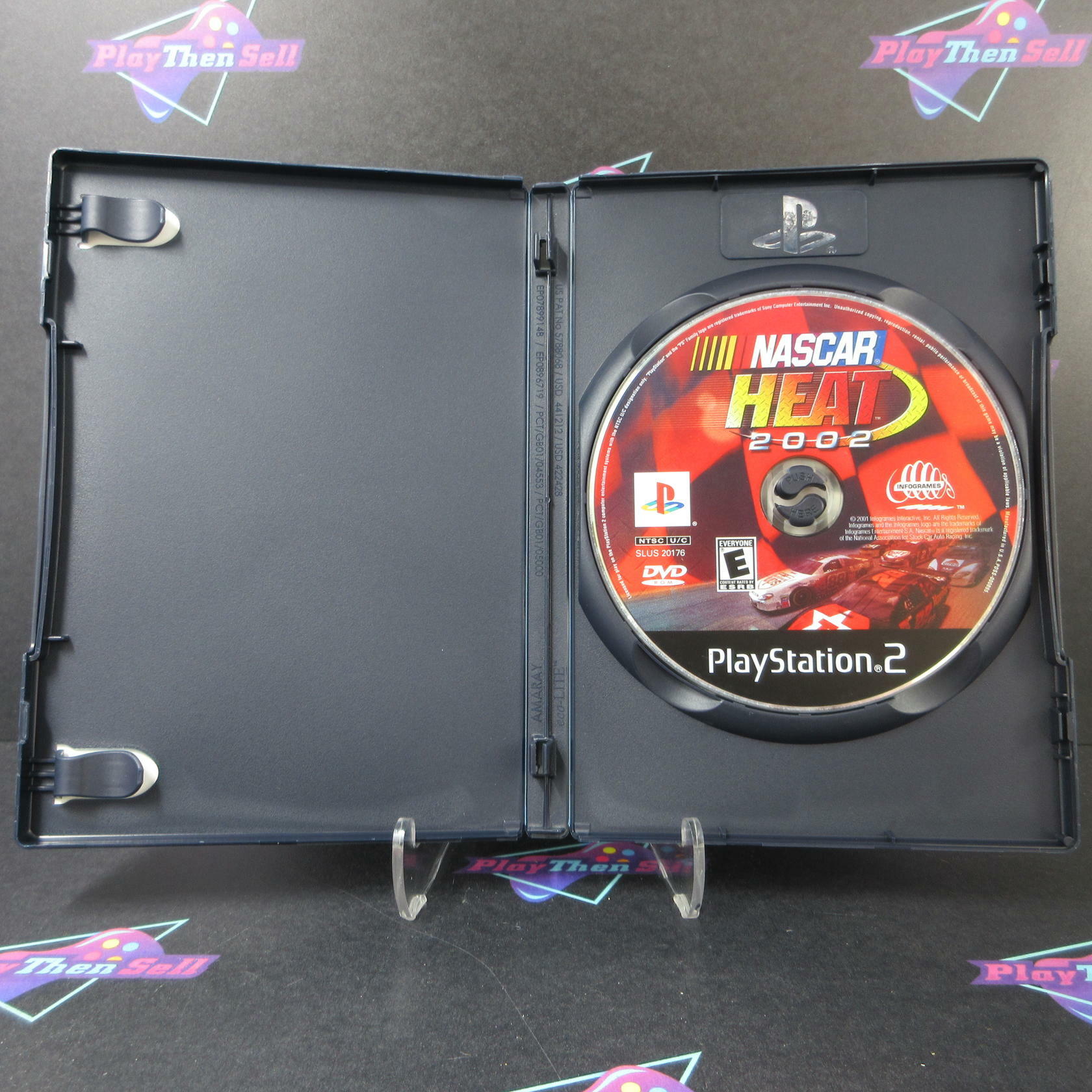 Nascar Heat 2002 PS2 PlayStation 2 AD/NM - Very Good
