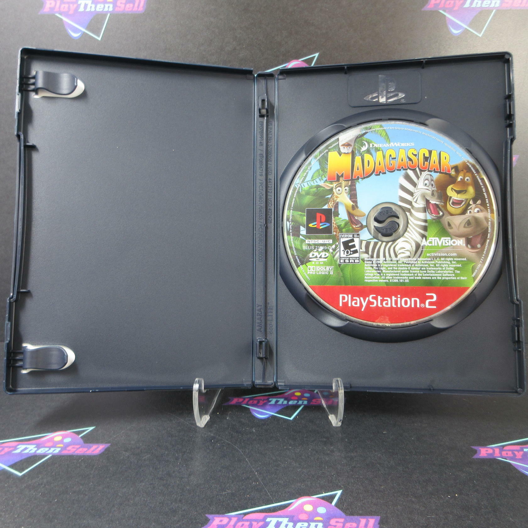 Madagascar PS2 PlayStation 2 GH Disc - Very Good