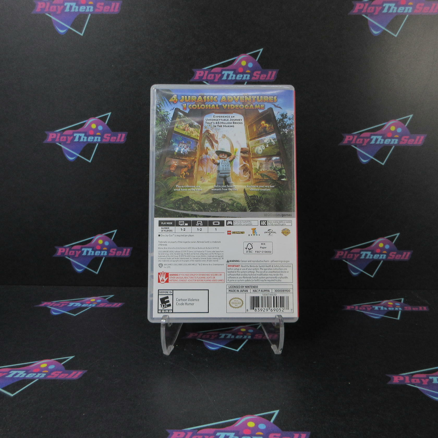 LEGO Jurassic World Nintendo Switch - Like New