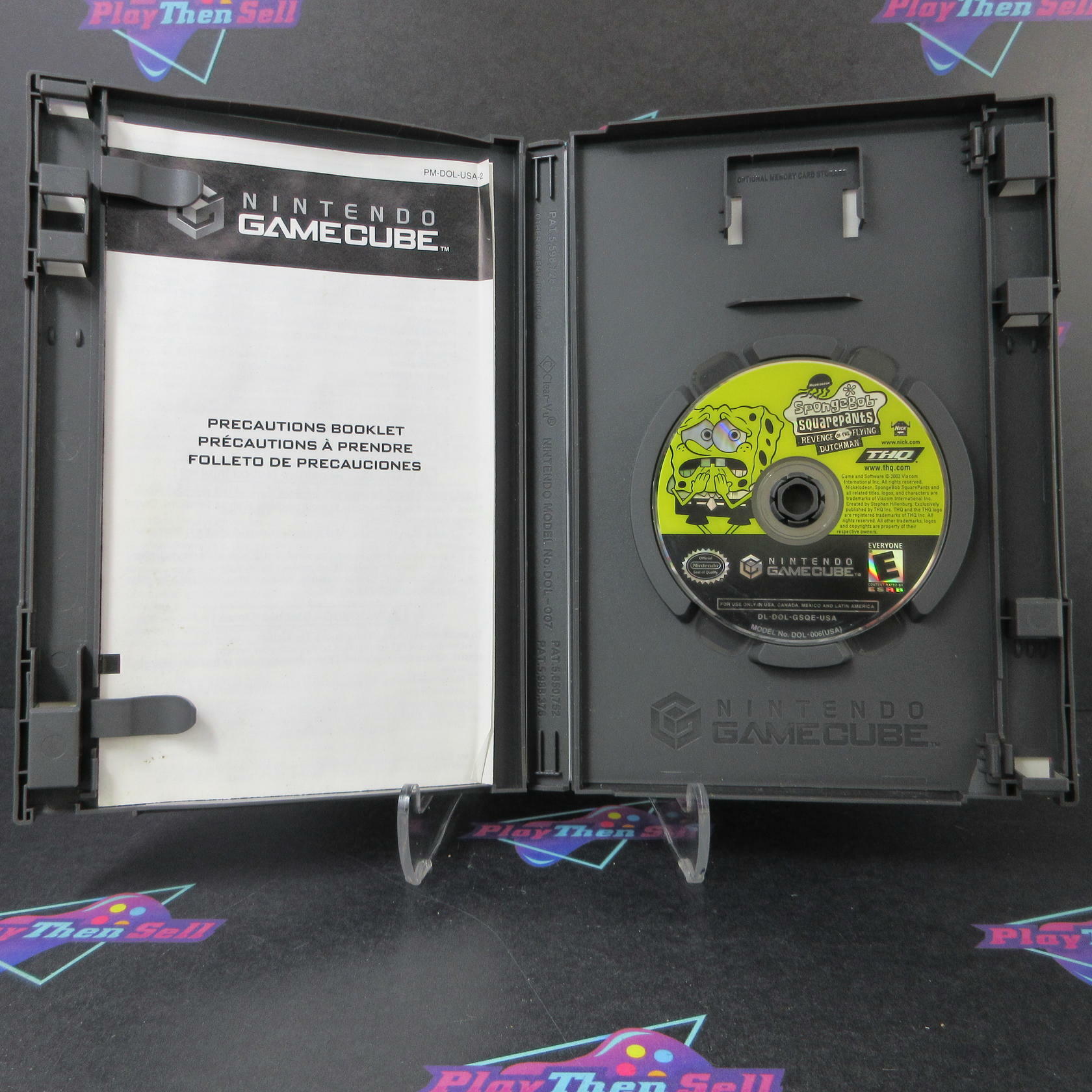 SpongeBob Squarepants Revenge of the Flying Dutchman Nintendo Gamecube - Very Good