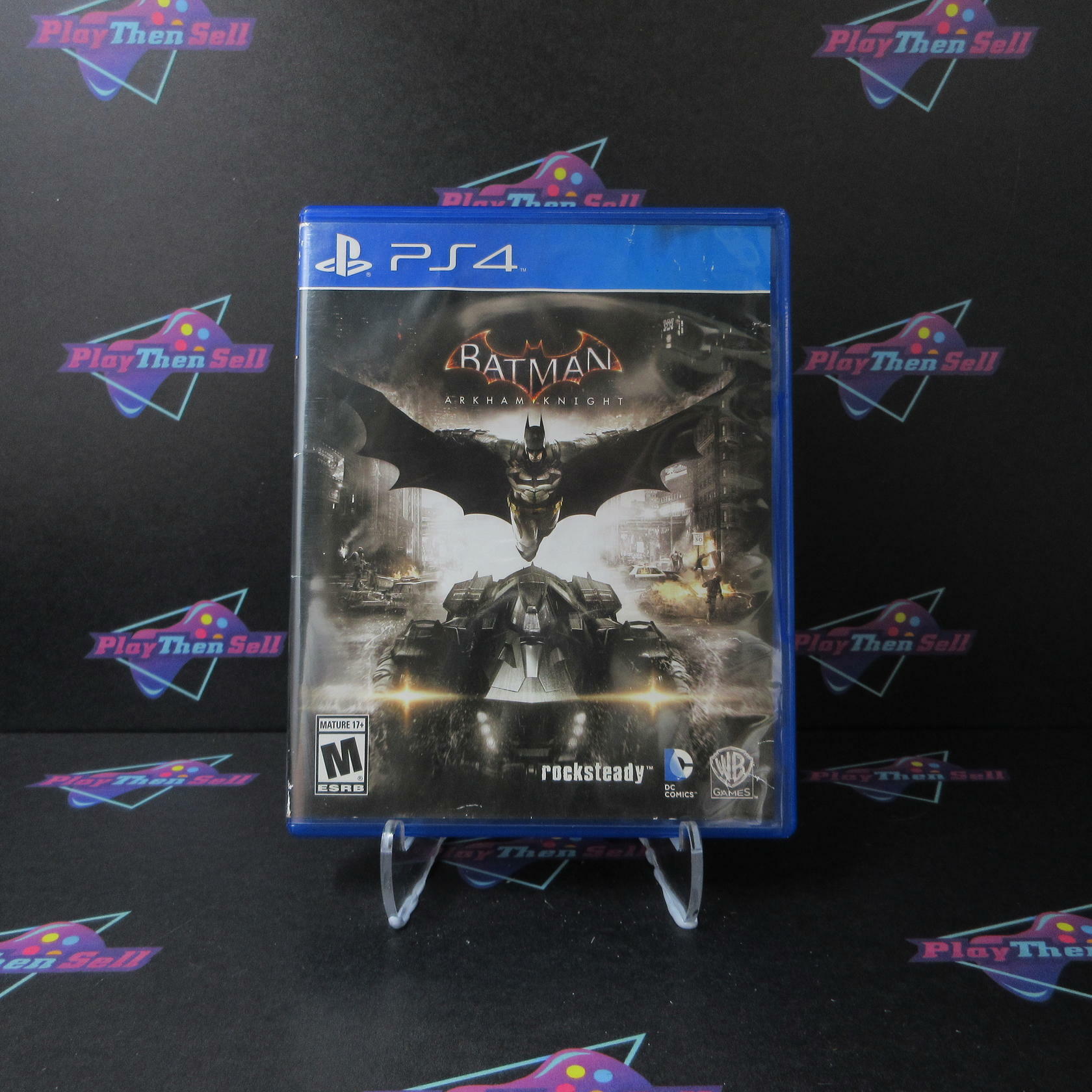Batman Arkham Knight PS4 PlayStation 4 AD Complete CIB - Very Good