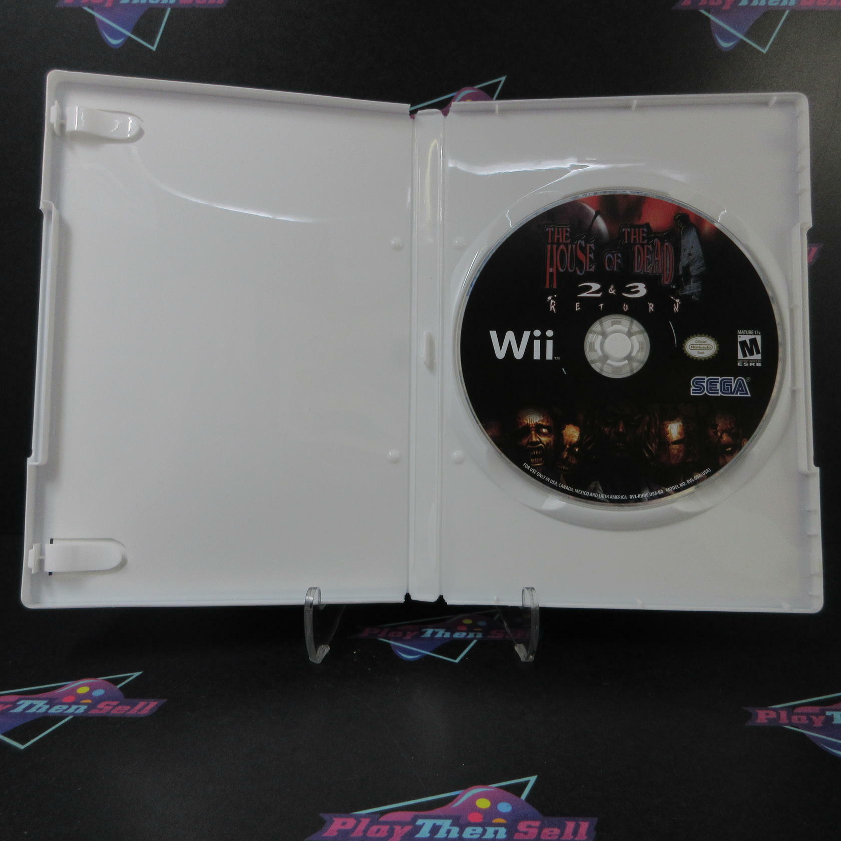 House of the Dead 2 & 3 Return Nintendo Wii AD/NM - Very Good