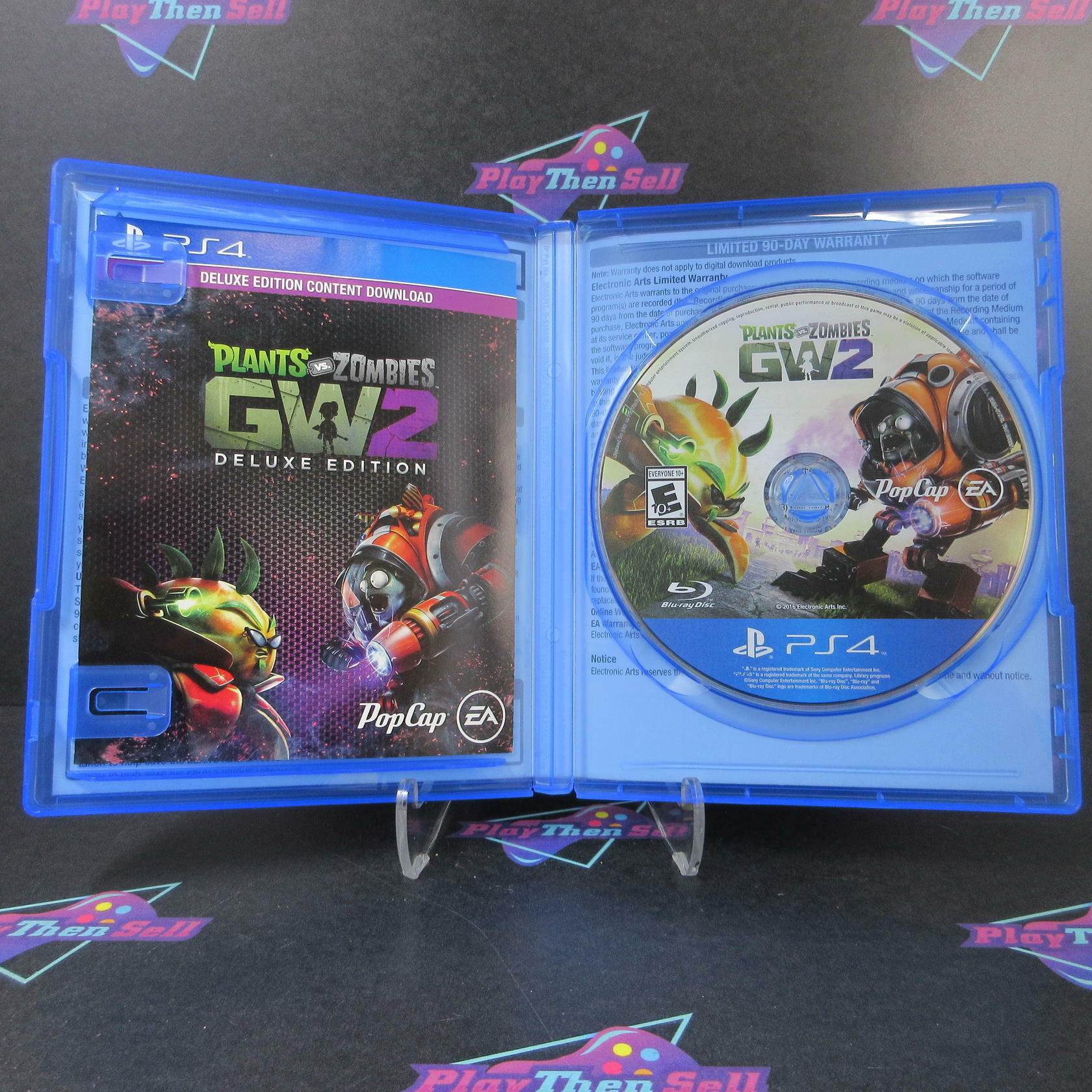 Plants vs. Zombies Garden Warfare 2 Deluxe Edition PS4 PlayStation 4 AD Complete - Very Good