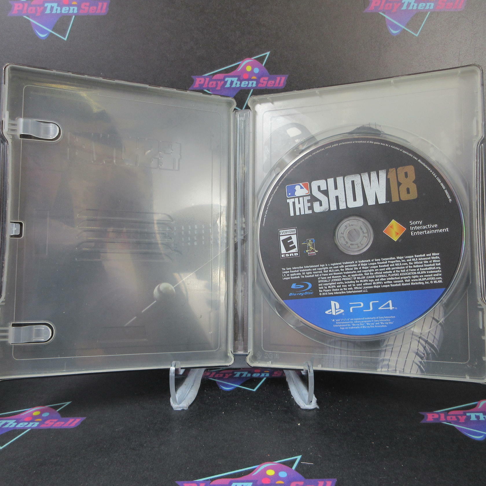 MLB The Show 18 MVP Edition Steelbook PS4 PlayStation 4 AD - Very Good