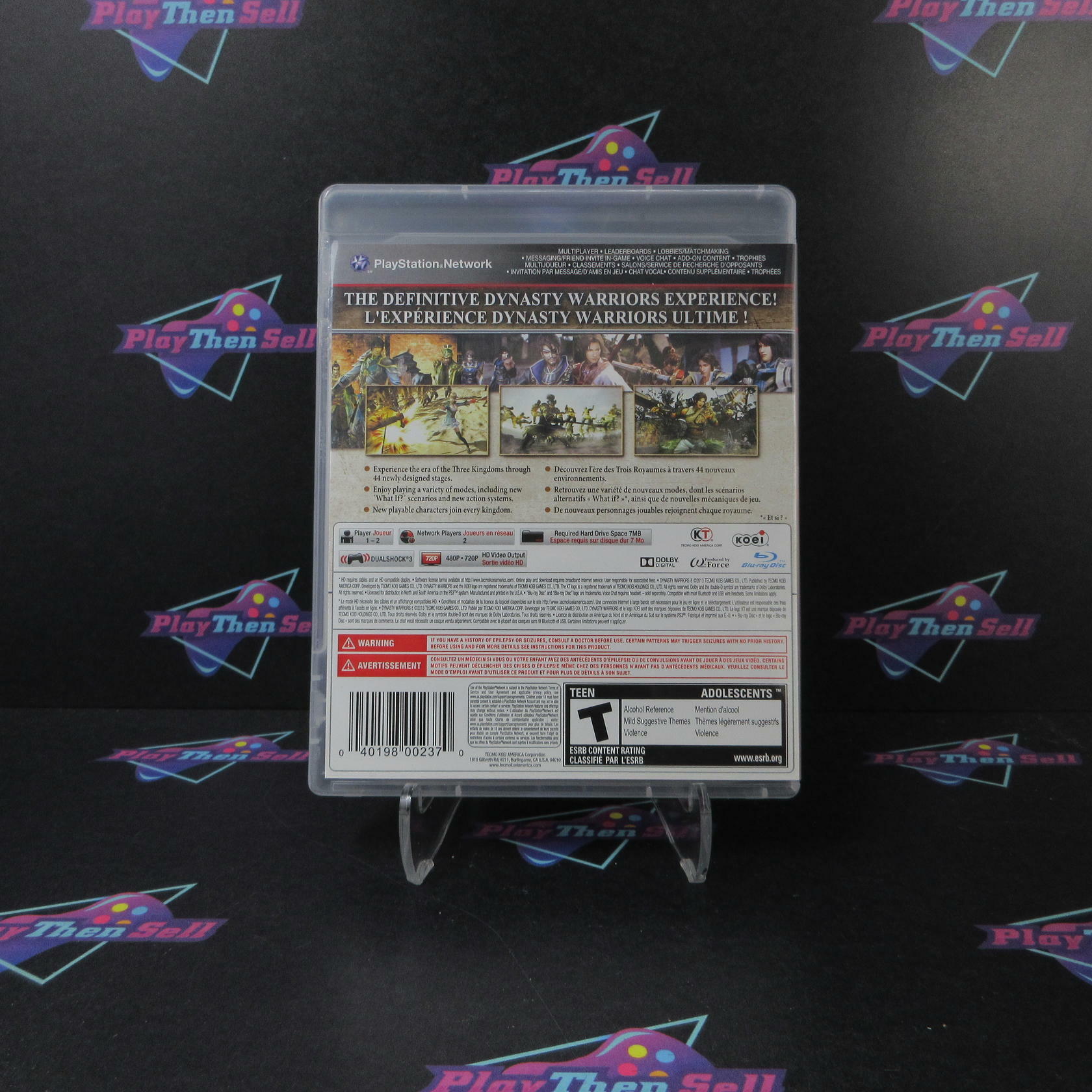 Dynasty Warriors 8 PS3 PlayStation 3 - Like New