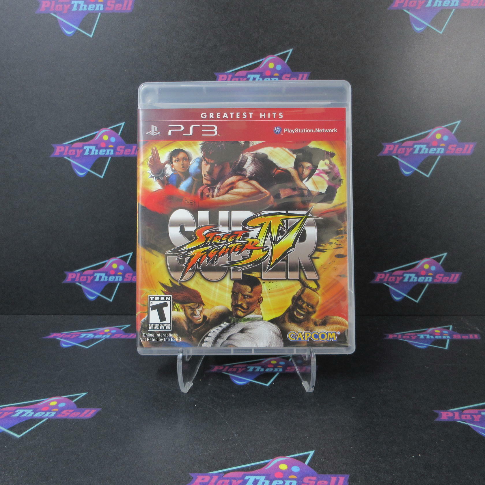 Super Street Fighter IV PS3 PlayStation 3 GH - Very Good