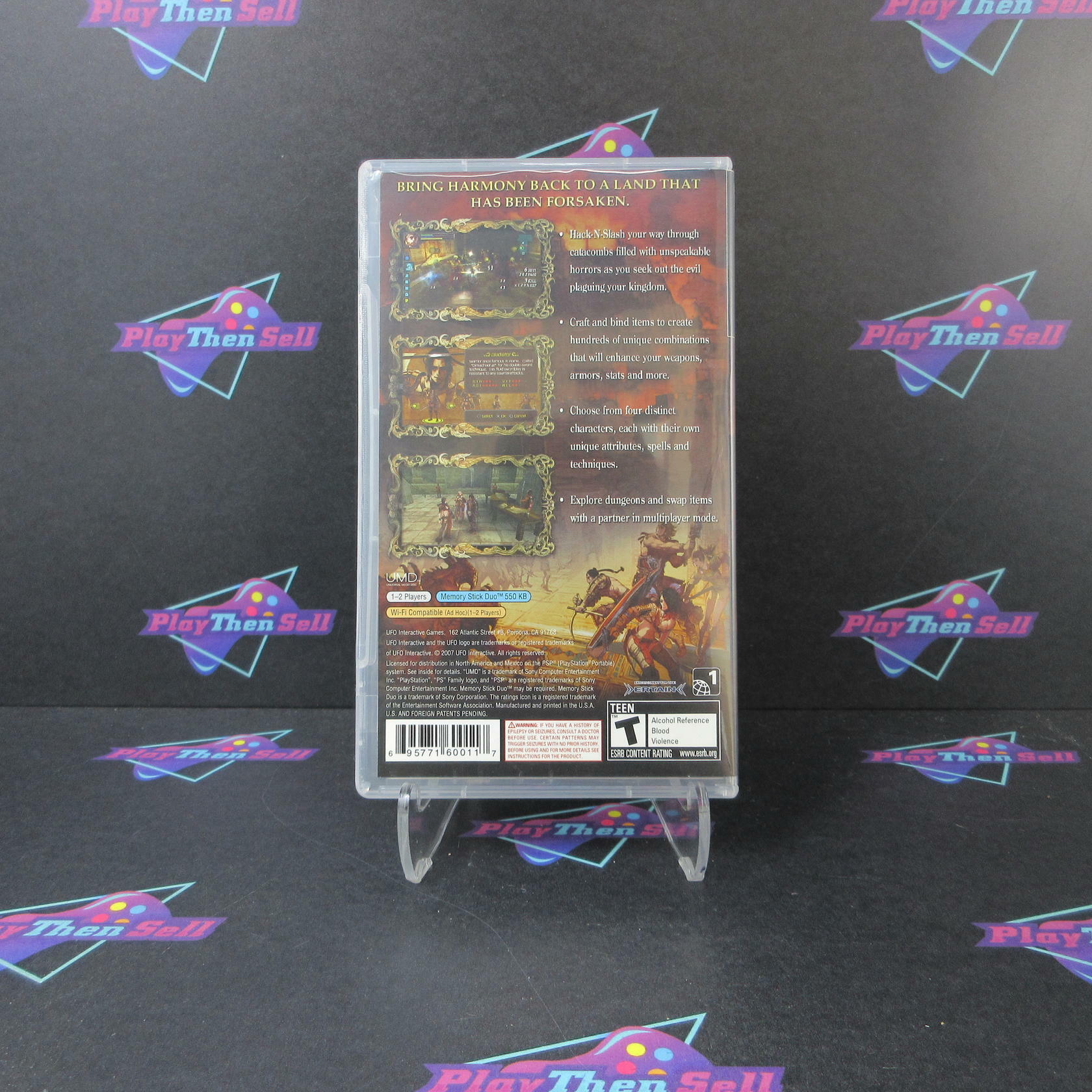 Warriors of The Lost Empire Sony PSP - Very Good