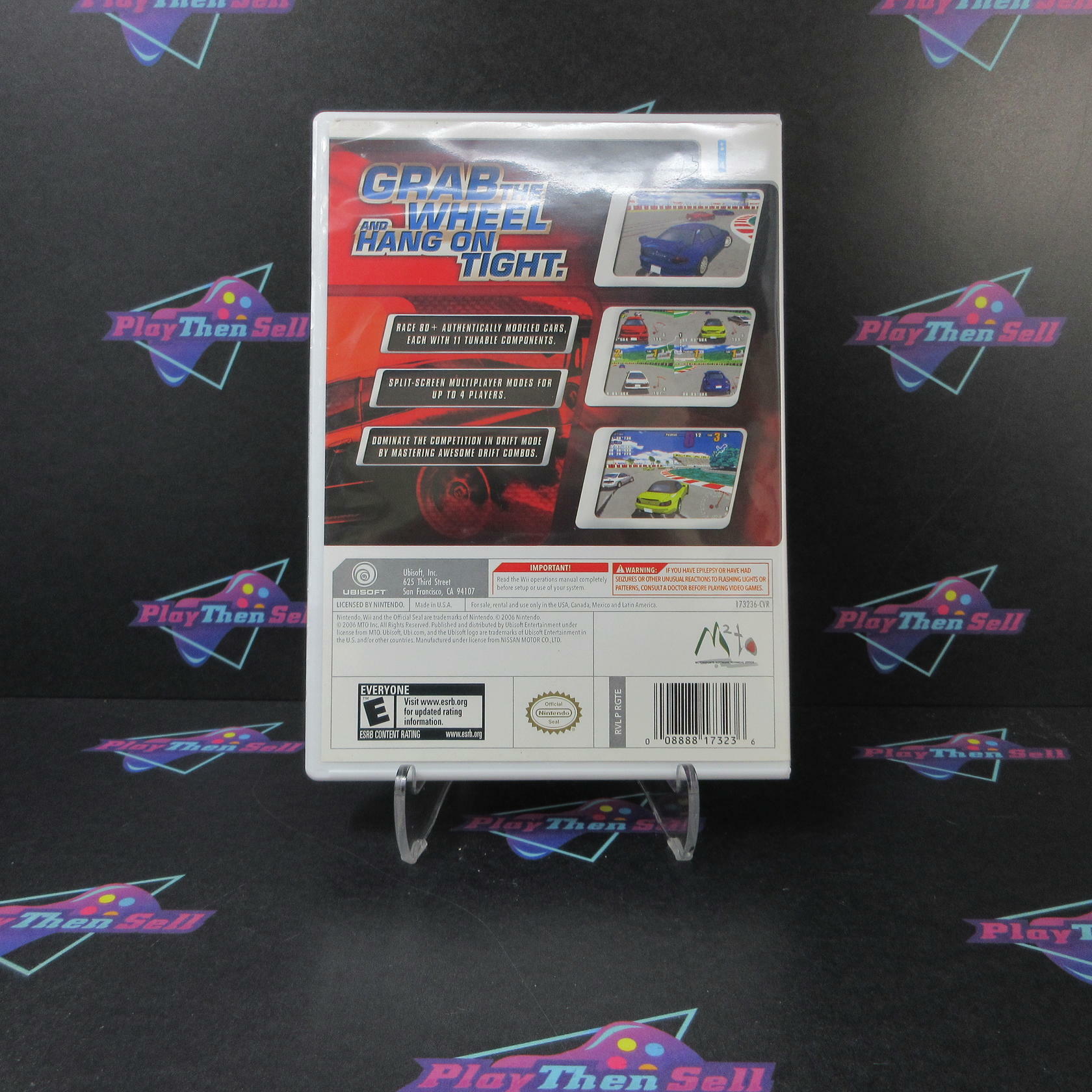 GT Pro Series Nintendo Wii AD Complete CIB - Very Good