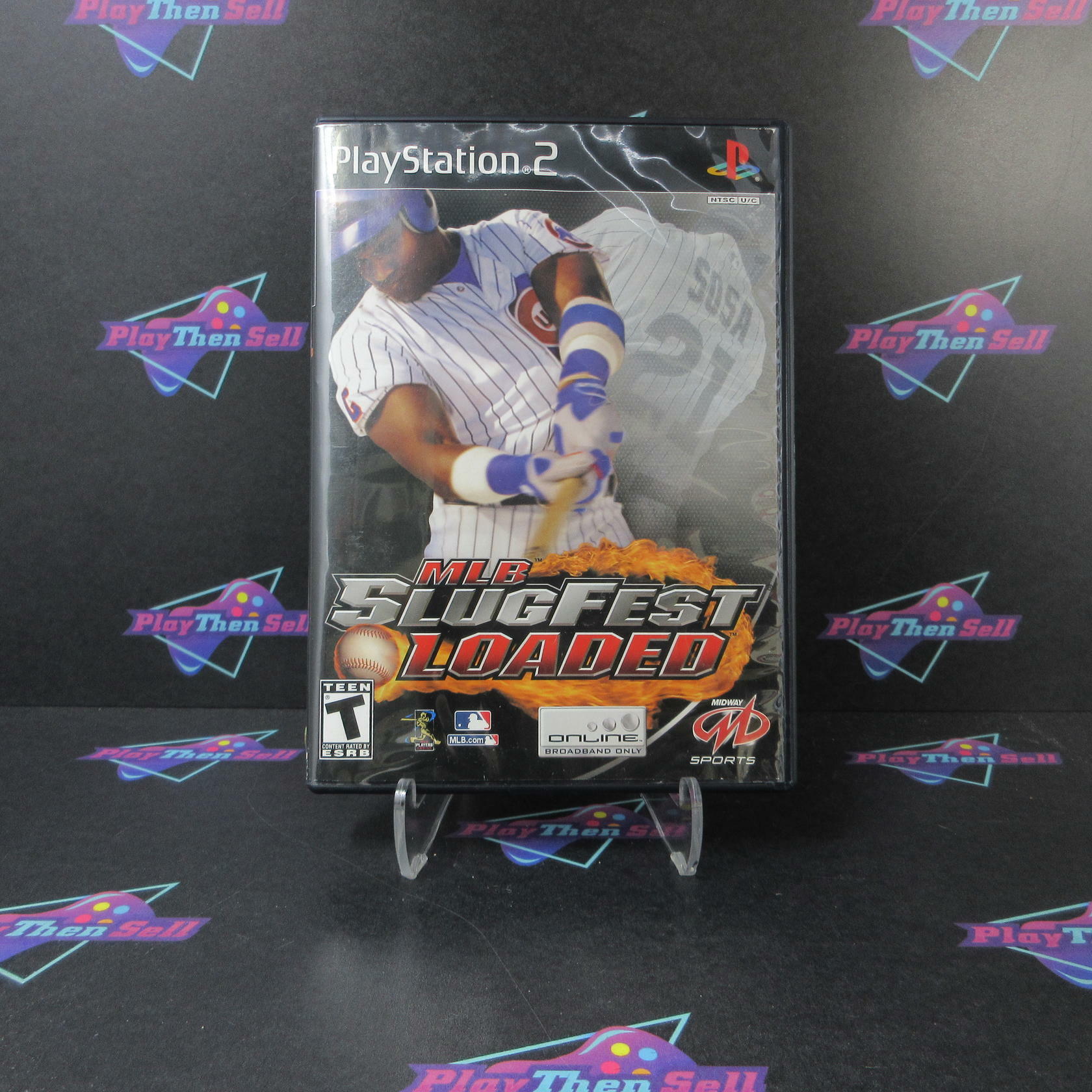 MLB Slugfest Loaded PS2 PlayStation 2 AD/DD/NM - Very Good
