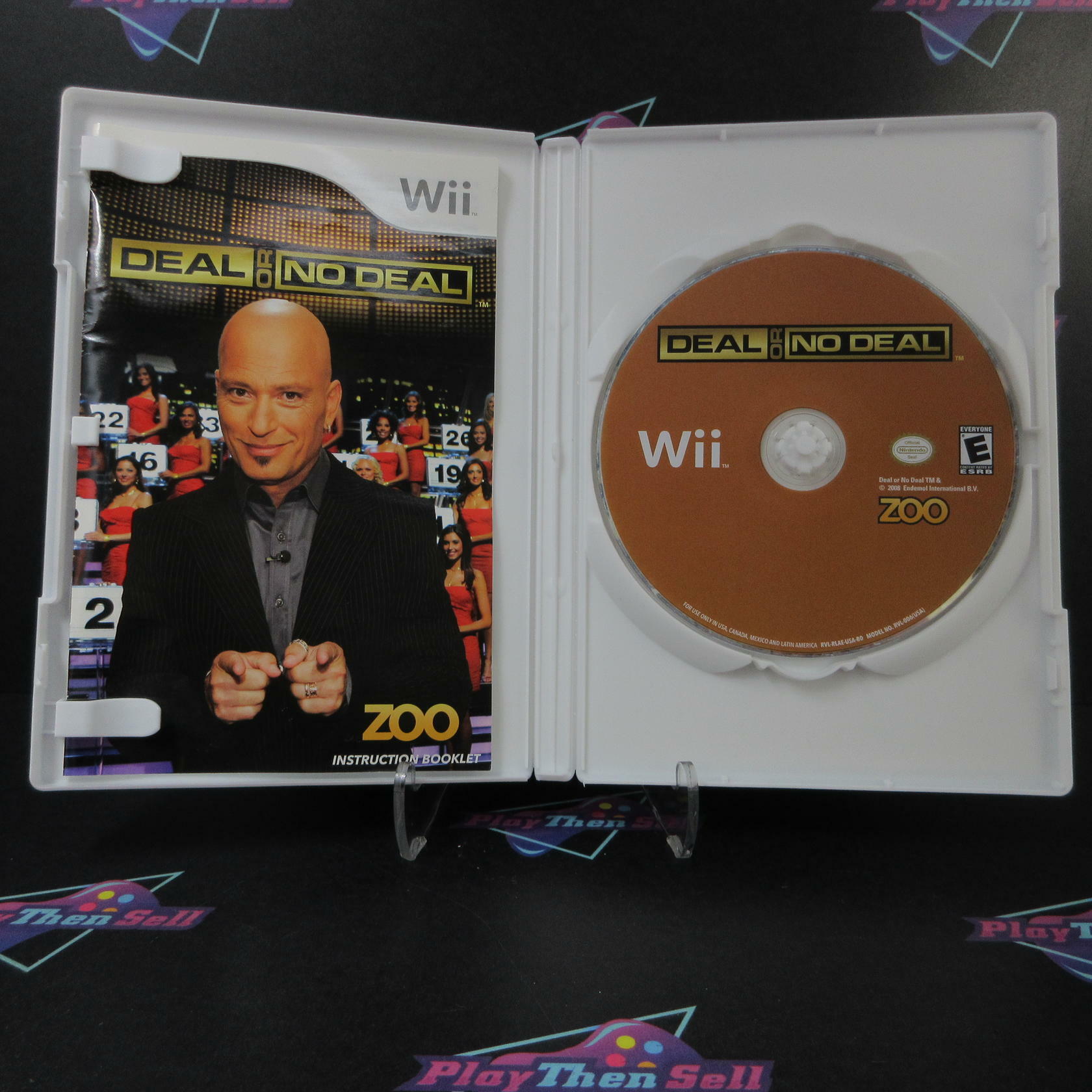 Deal or No Deal Nintendo Wii AD Complete CIB - Very Good