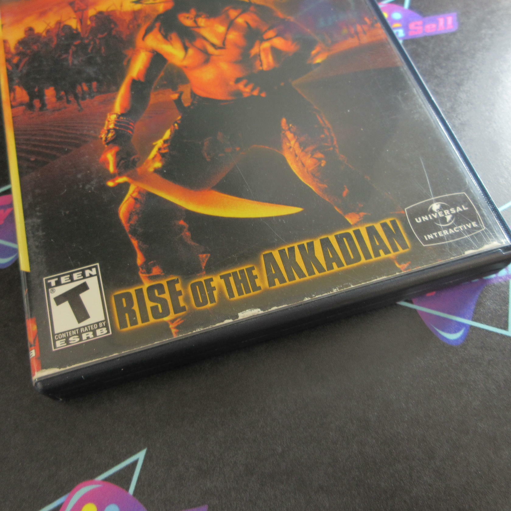 Scorpion King Rise of the Akkadian PS2 Playstation 2 AD/NM - Very Good