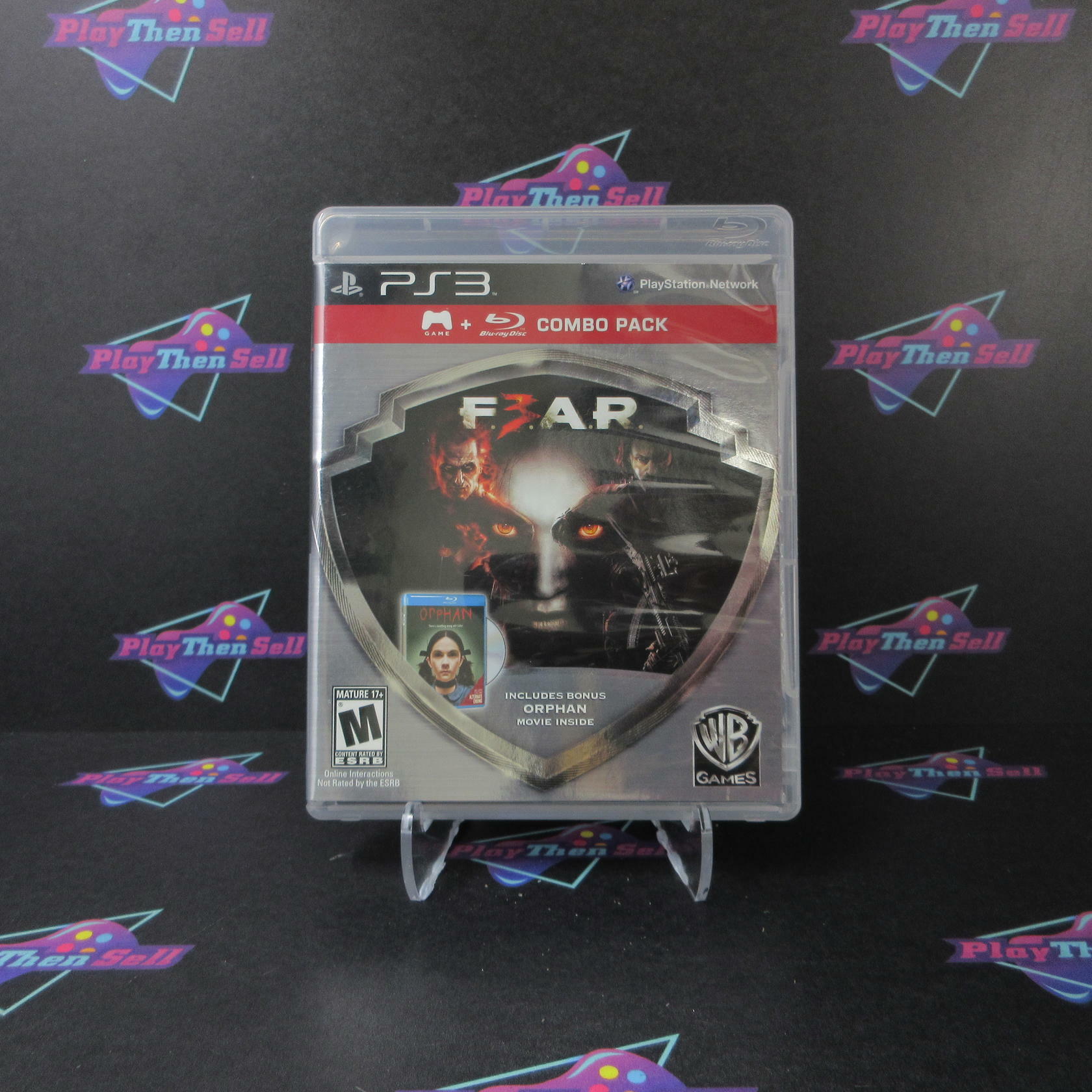 F.E.A.R. 3 + Orphan Combo Pack PS3 PlayStation 3 - Like New