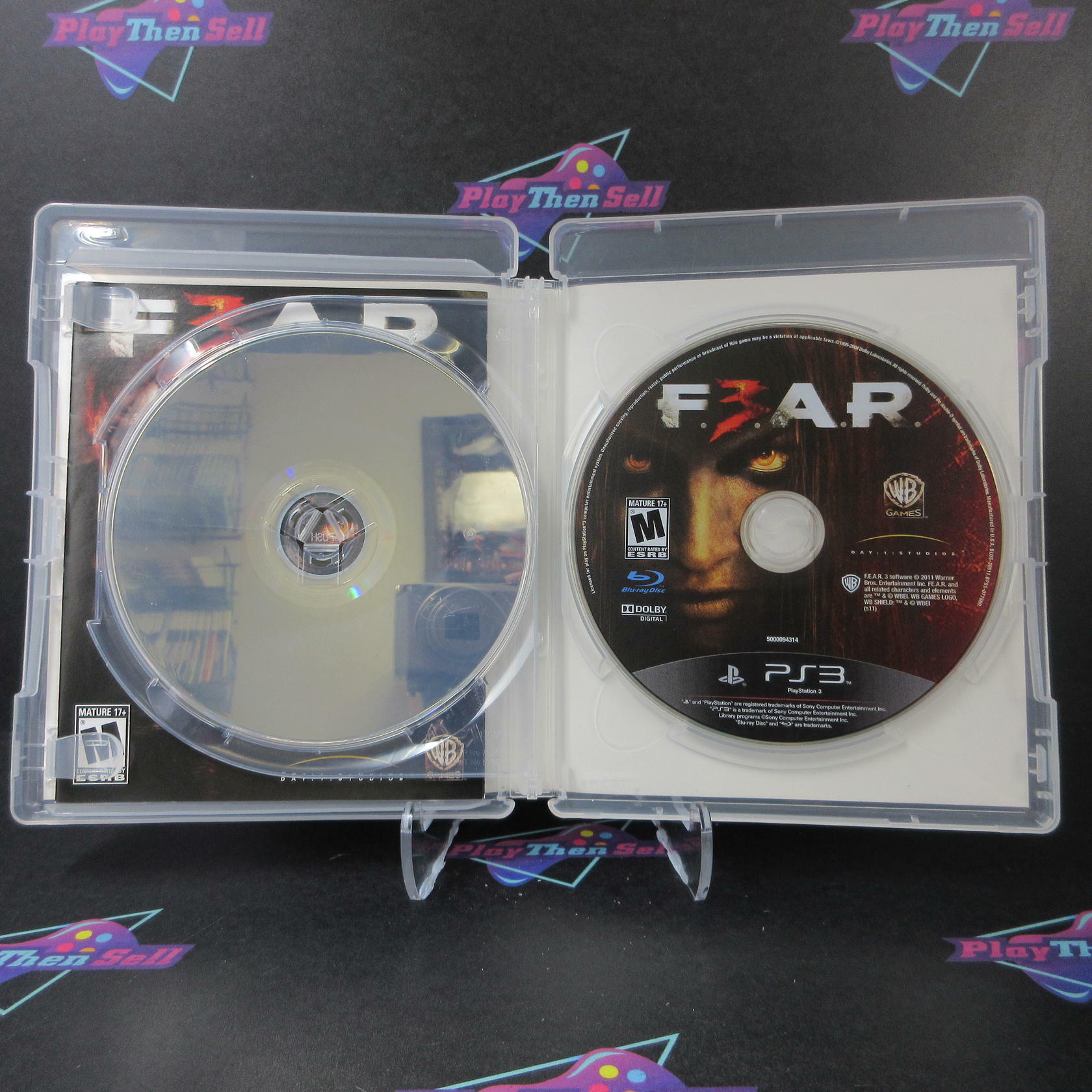 F.E.A.R. 3 + Orphan Combo Pack PS3 PlayStation 3 - Like New