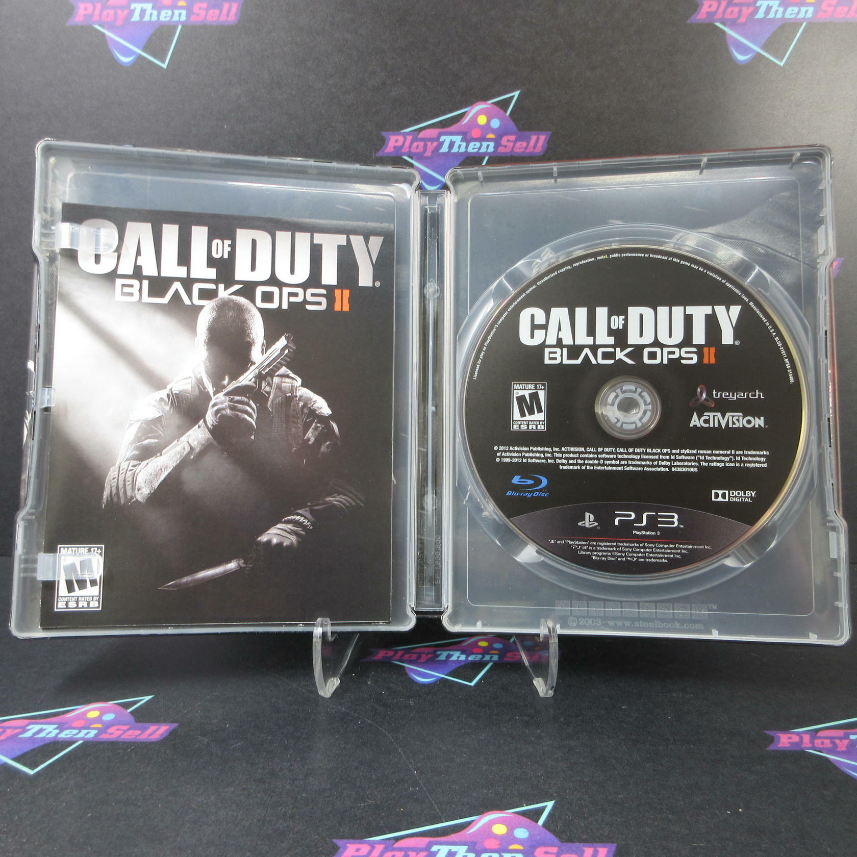 Call of Duty Black Ops II Steelbook Xbox 360 + Challenge Coins - Like New