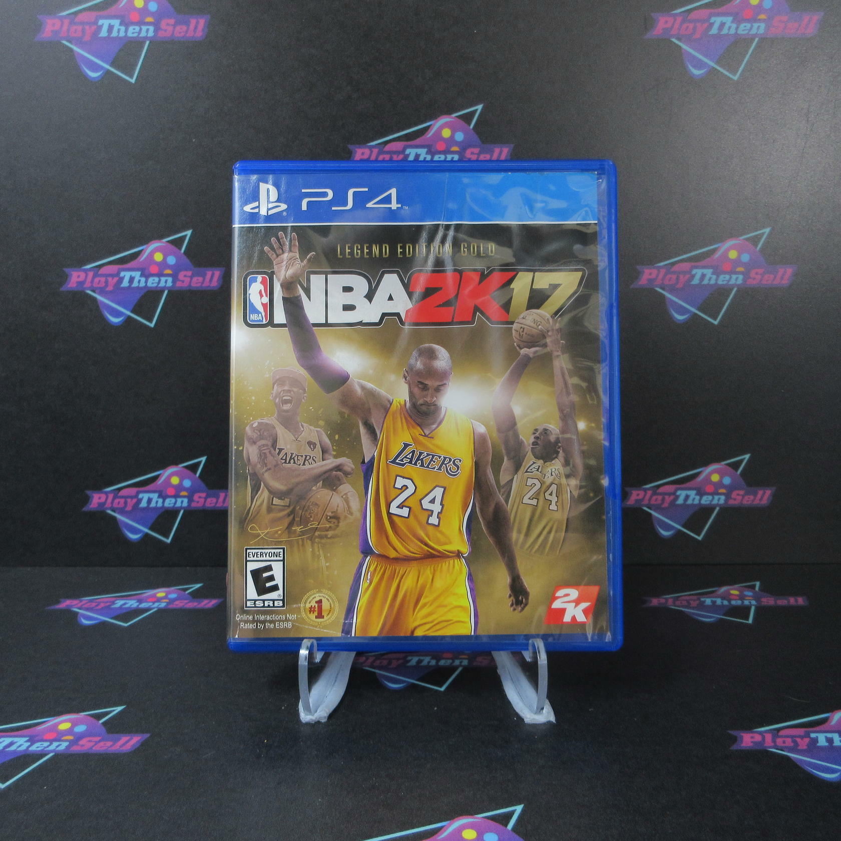 NBA 2K17 Legends Gold PS4 PlayStation 4 AD Complete CIB - Very Good