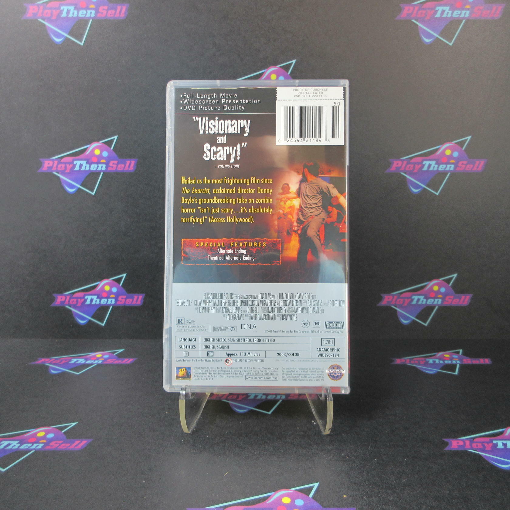 28 Days Later Sony PSP UMD Movie - Like New