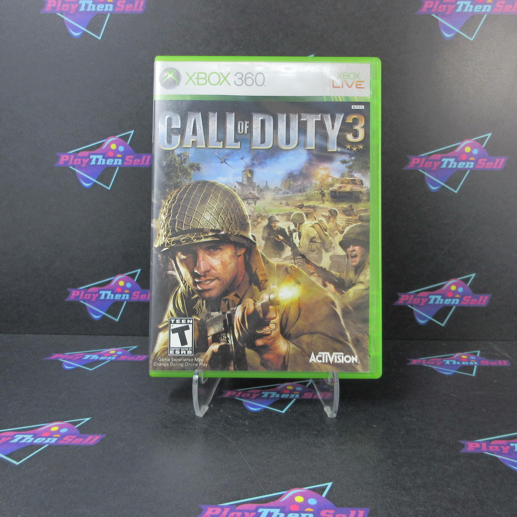 Call of Duty 3 Xbox 360 AD/NM - Very Good