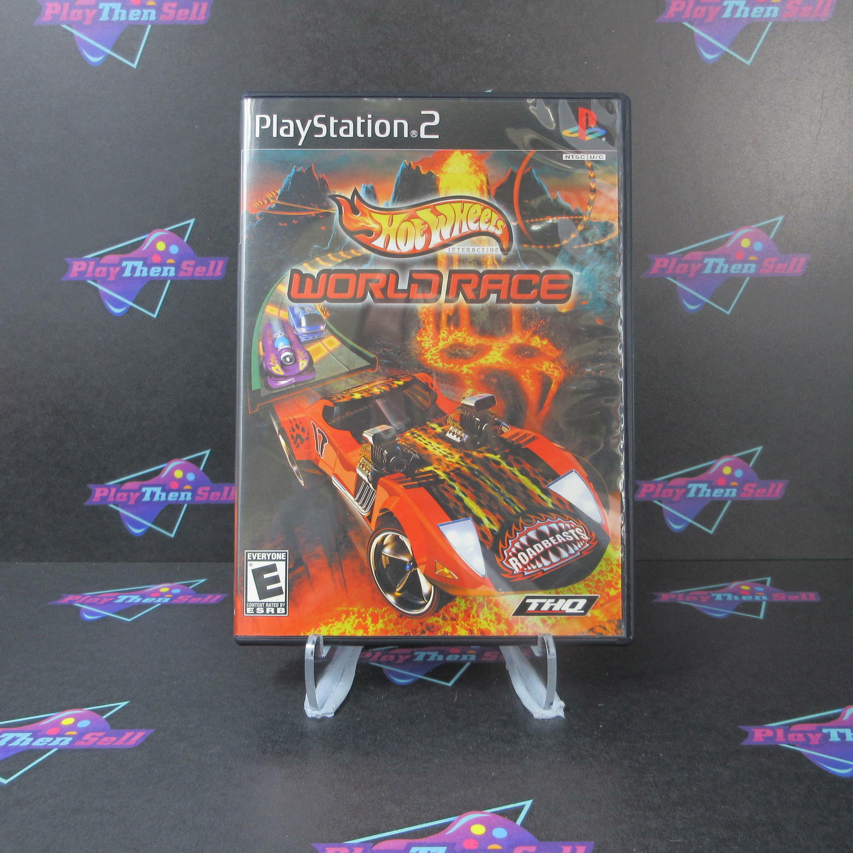Hot Wheels World Race PlayStation 2 PS2 - Like New
